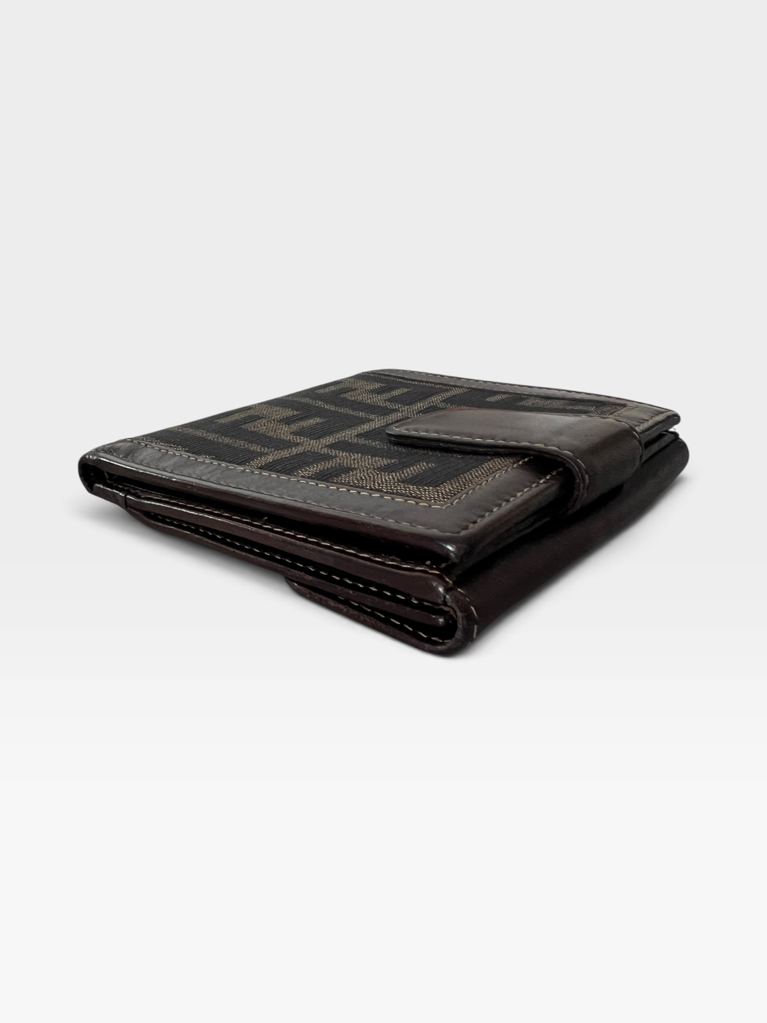 Fendi Zucca Canvas Bifold Wallet