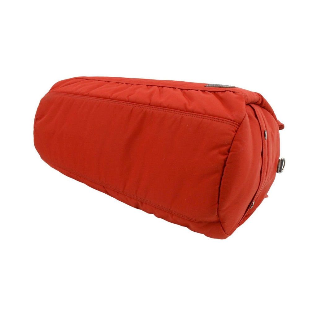 Burberry Blue Label red nylon 2-way Duffle Bag