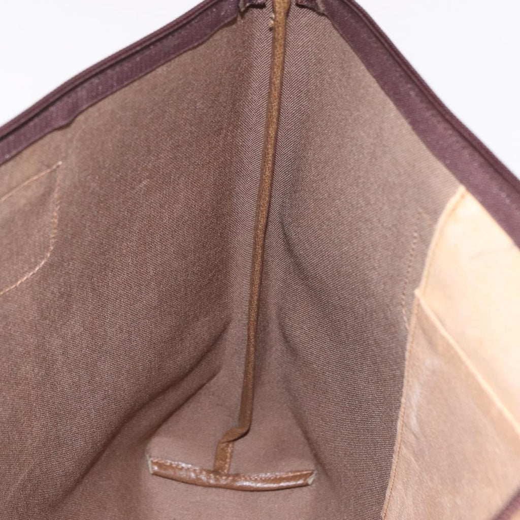 Gucci GG Plus Canvas Tote — Web Handles, Gold Hardware