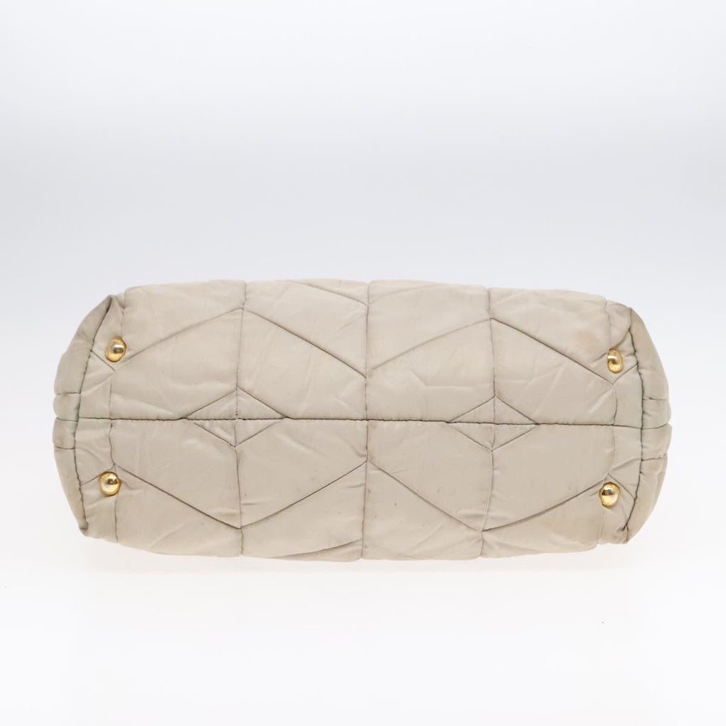 Prada Diagramme Quilted Nylon Chain Tote