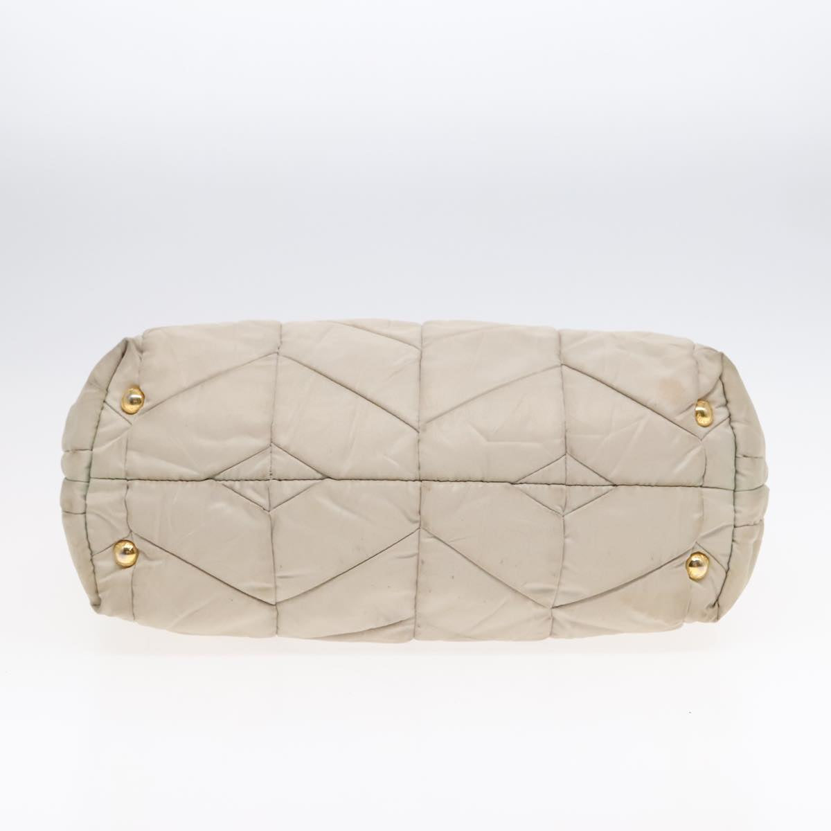 Prada Diagramme Quilted Nylon Chain Tote