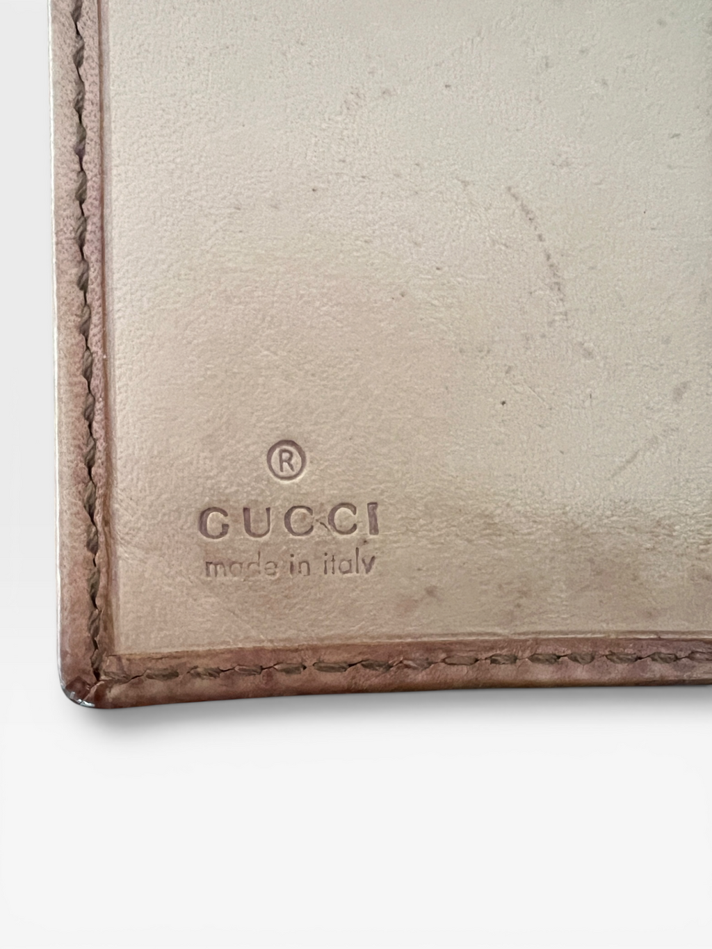 Gucci Floral Canvas Horsebit Trifold Wallet