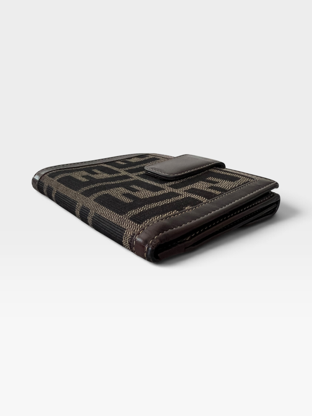 Fendi Zucca Canvas Bifold Wallet