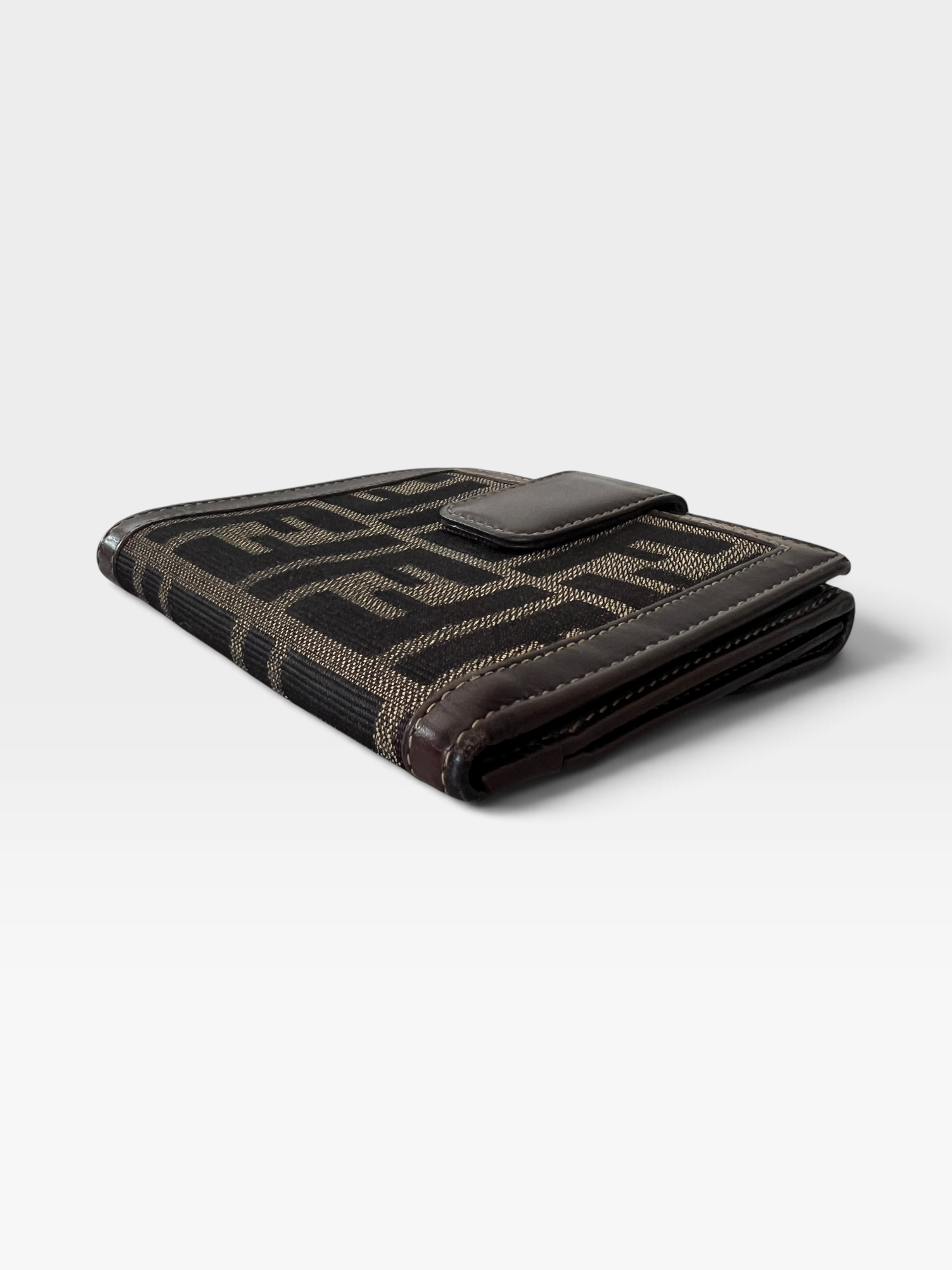 Fendi Zucca Canvas Bifold Wallet