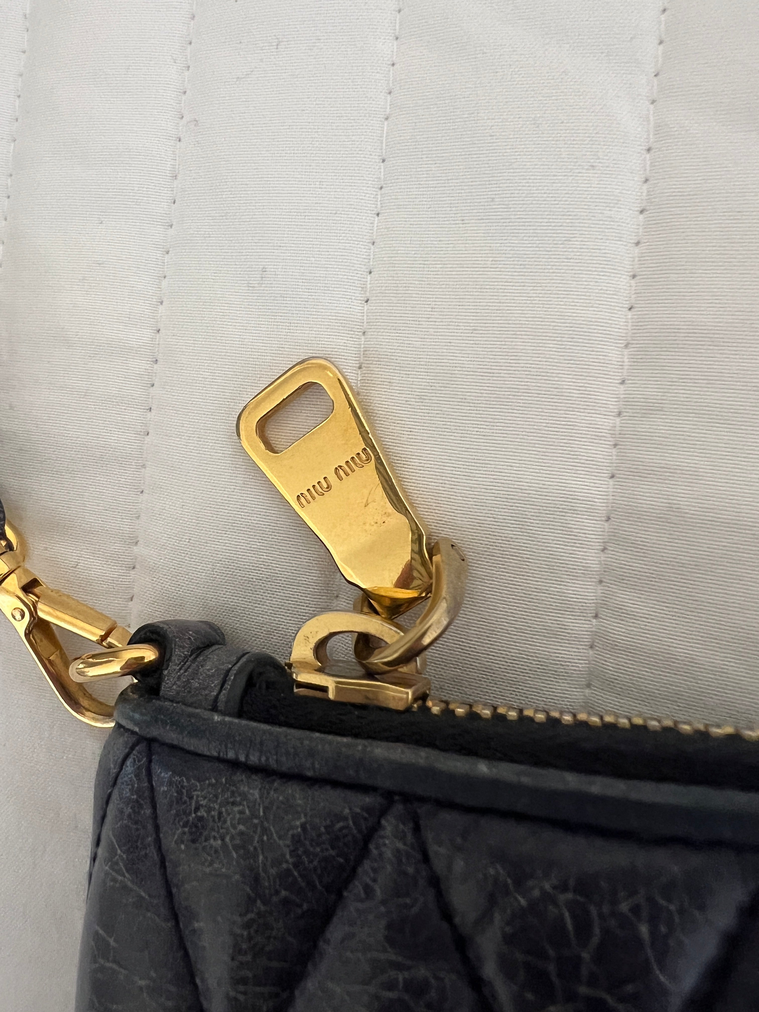 Miu Miu Navy Crossbody