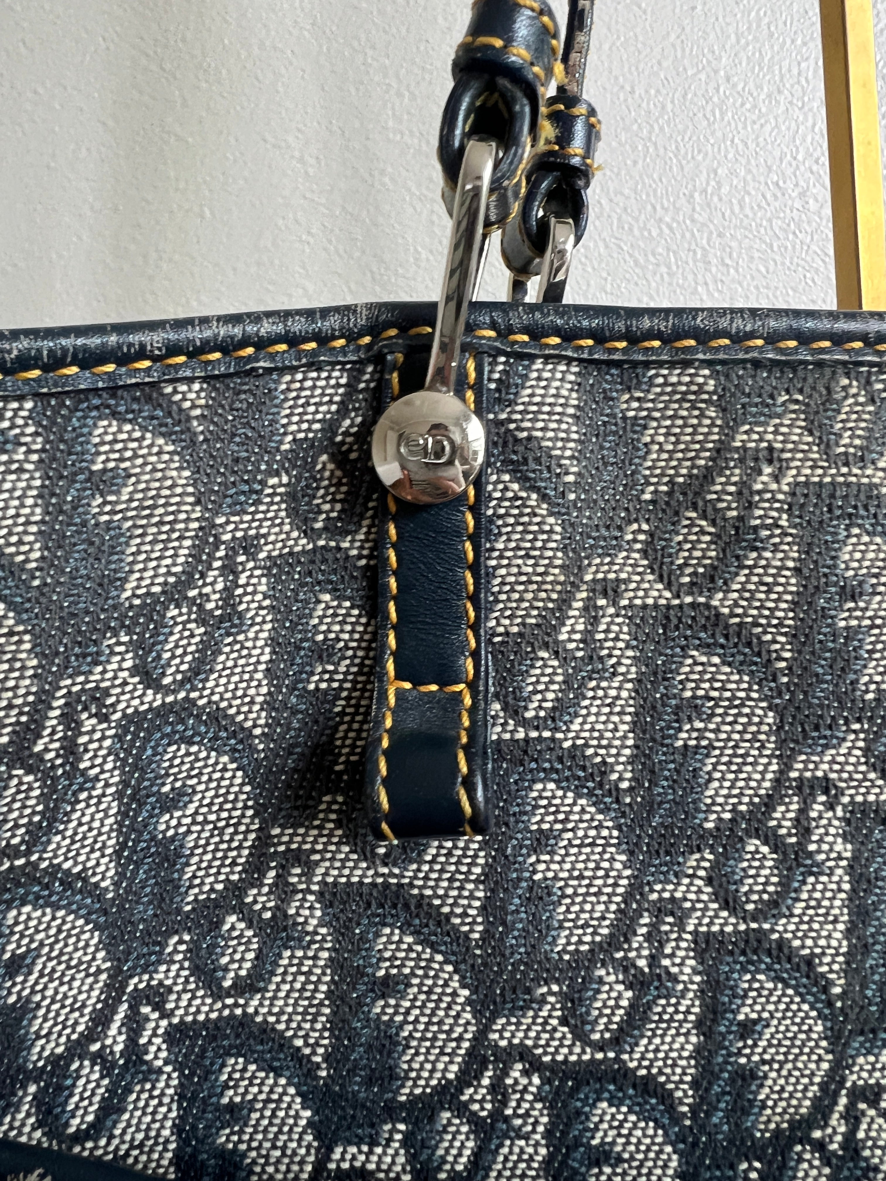 Christian Dior Oblique Canvas Tote