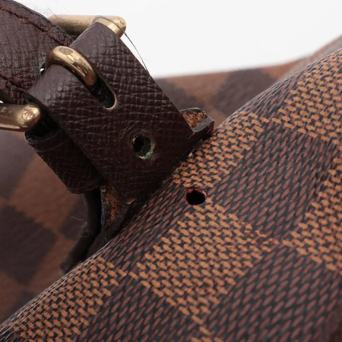 Louis Vuitton Damier Ebene Bucket PM Bag