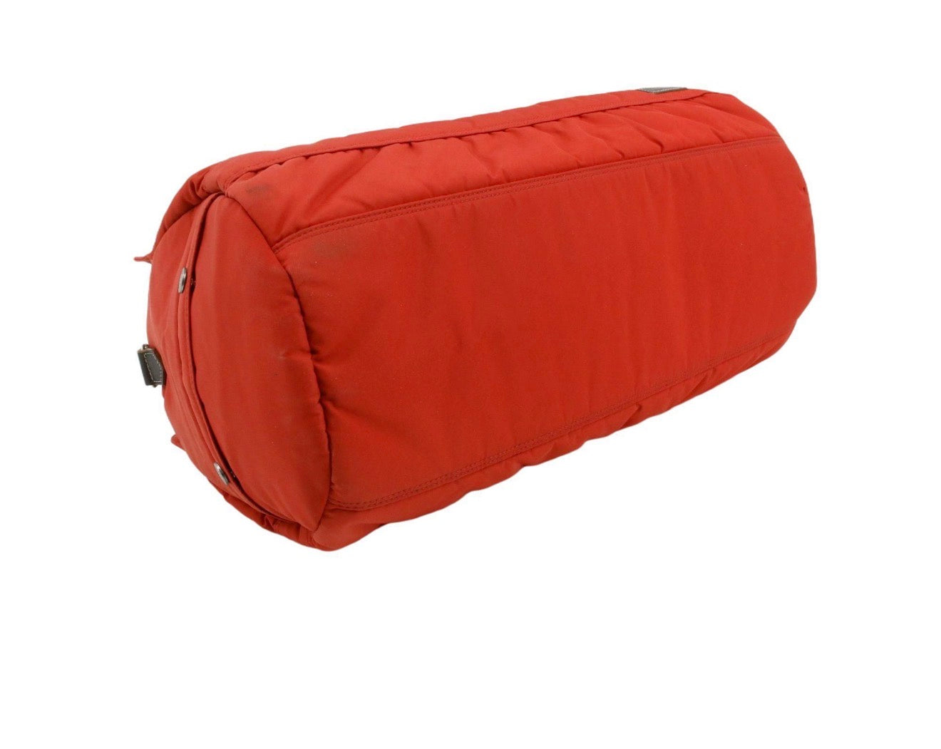 Burberry Blue Label red nylon 2-way Duffle Bag
