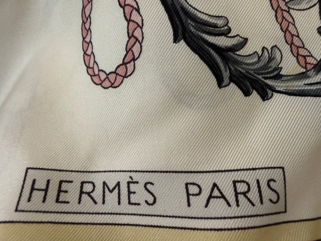 Hermès "Les Clés" Silk Scarf