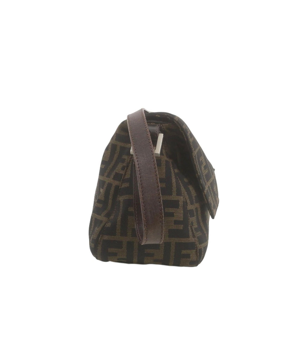 Fendi Brown Zucca Mama Baugette