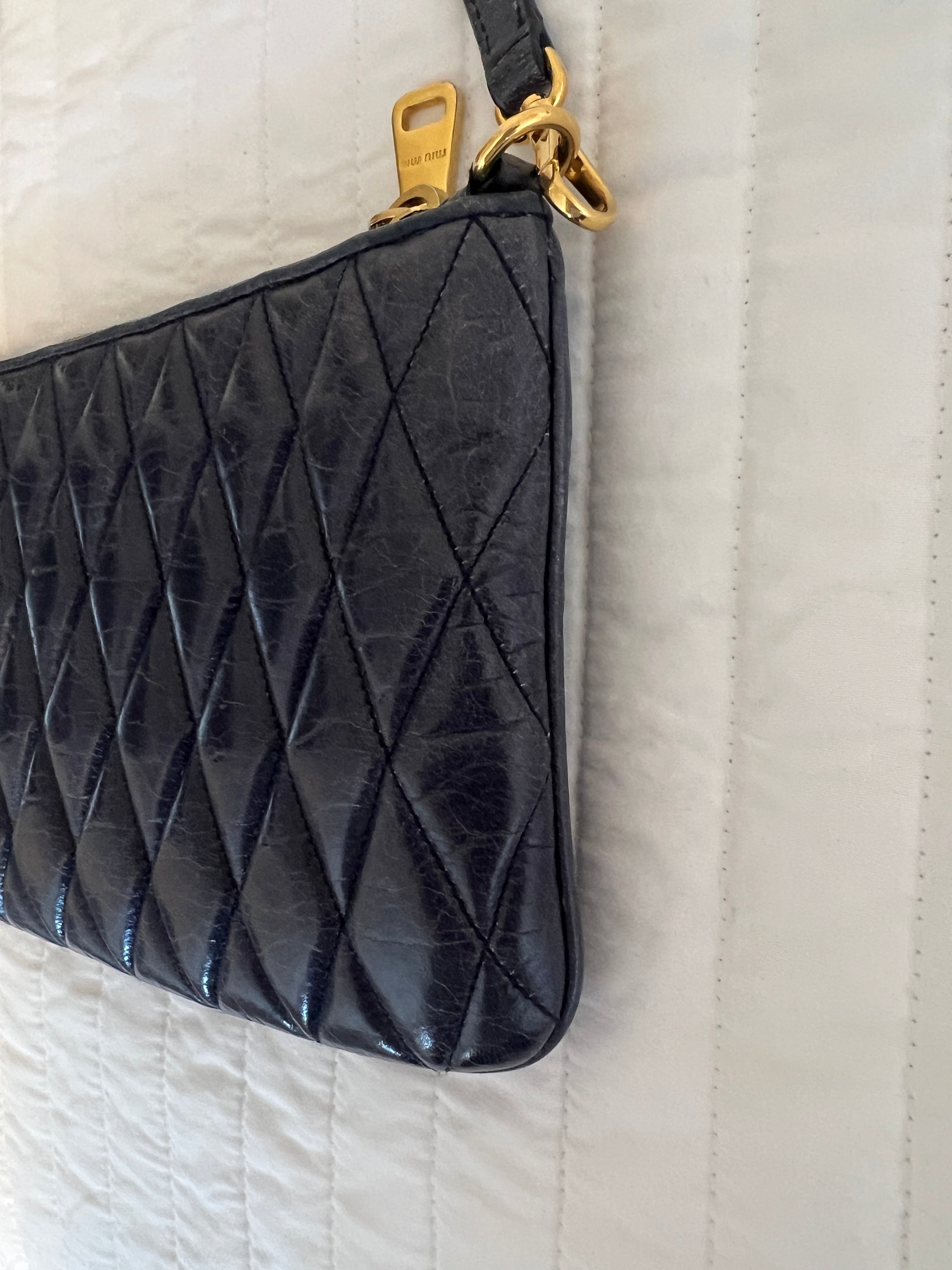 Miu Miu Navy Crossbody
