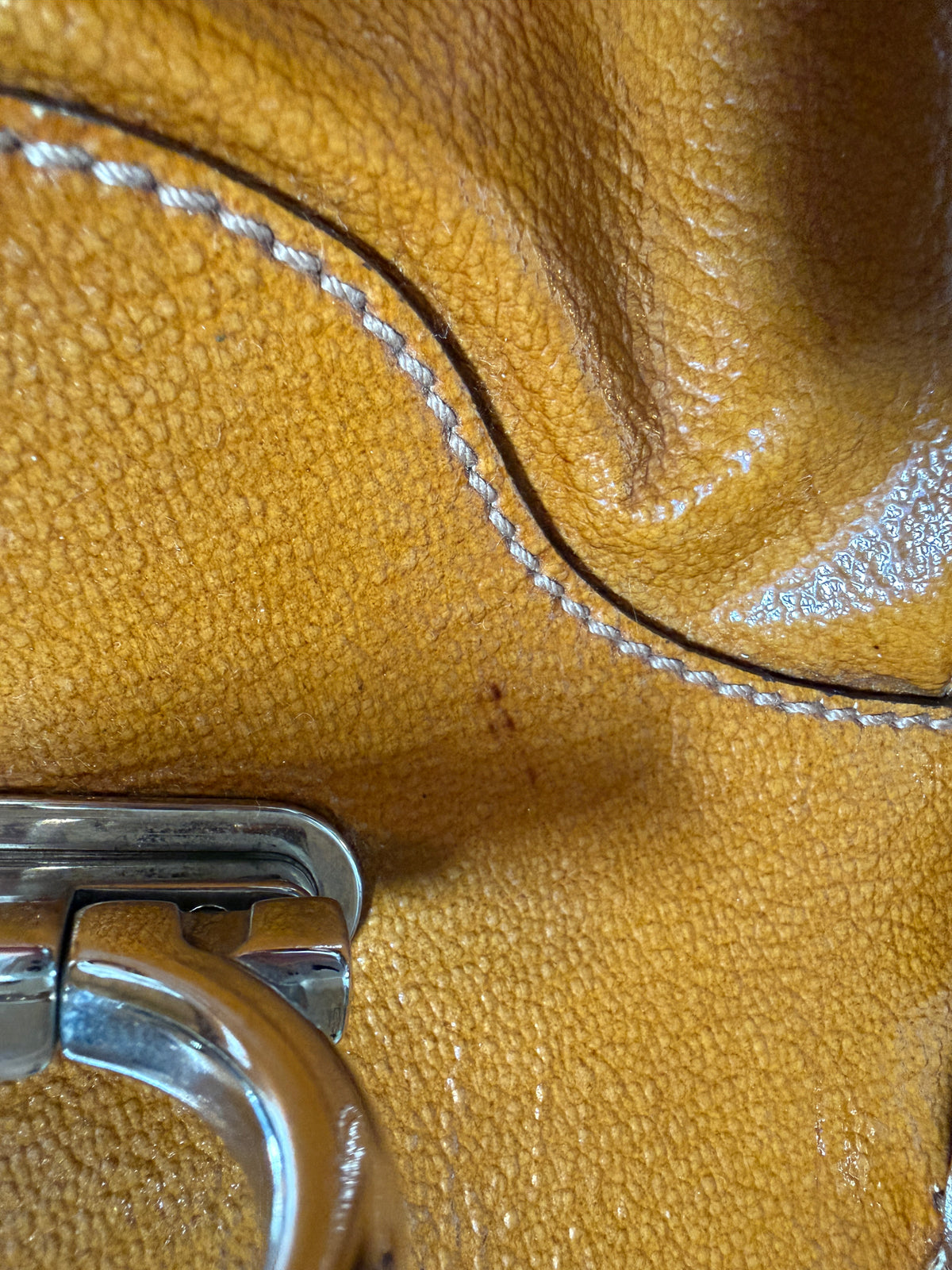 Ferragamo Marissa Patent Leather Handbag
