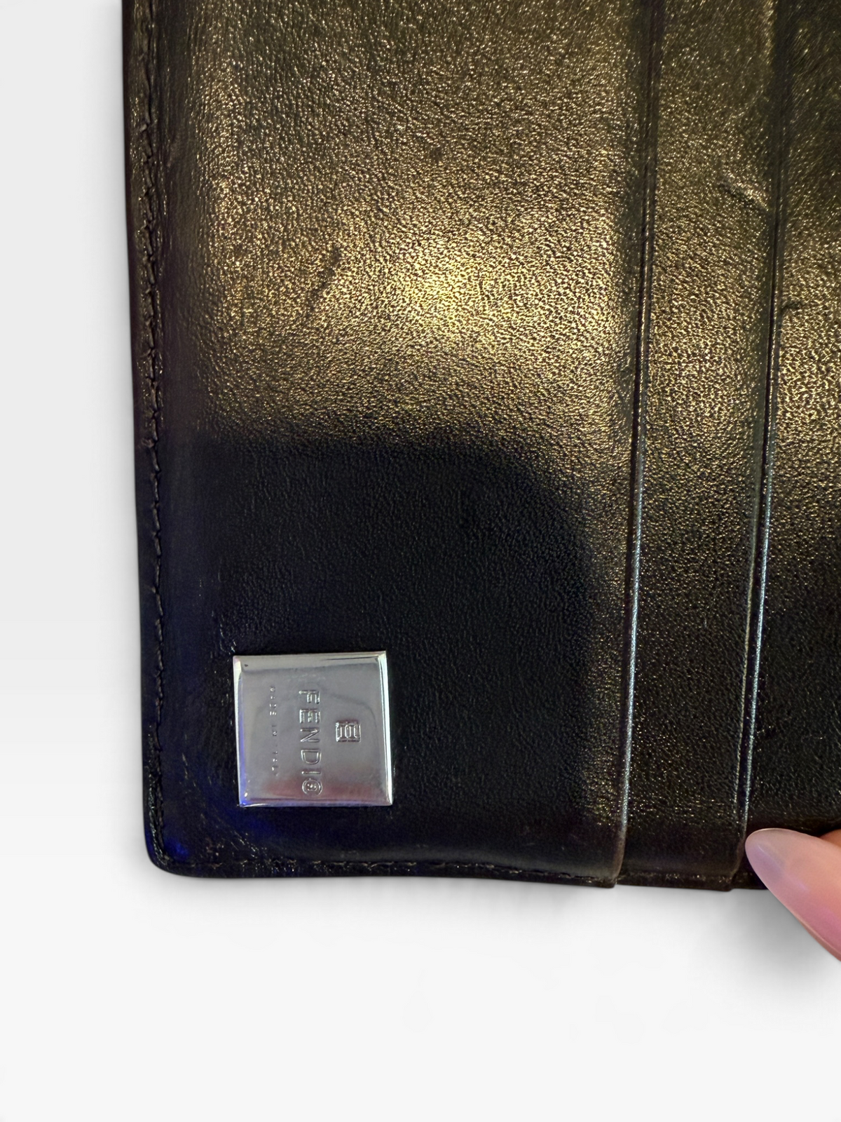 Fendi Brown Zucca Wallet with Box