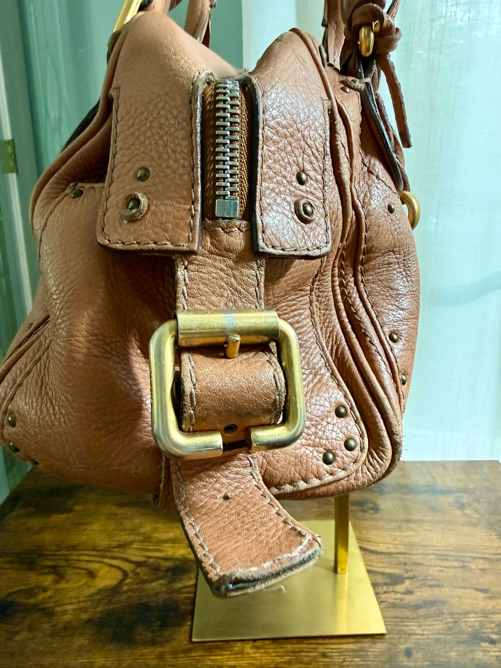 Chloé Paddington Large in Caramel