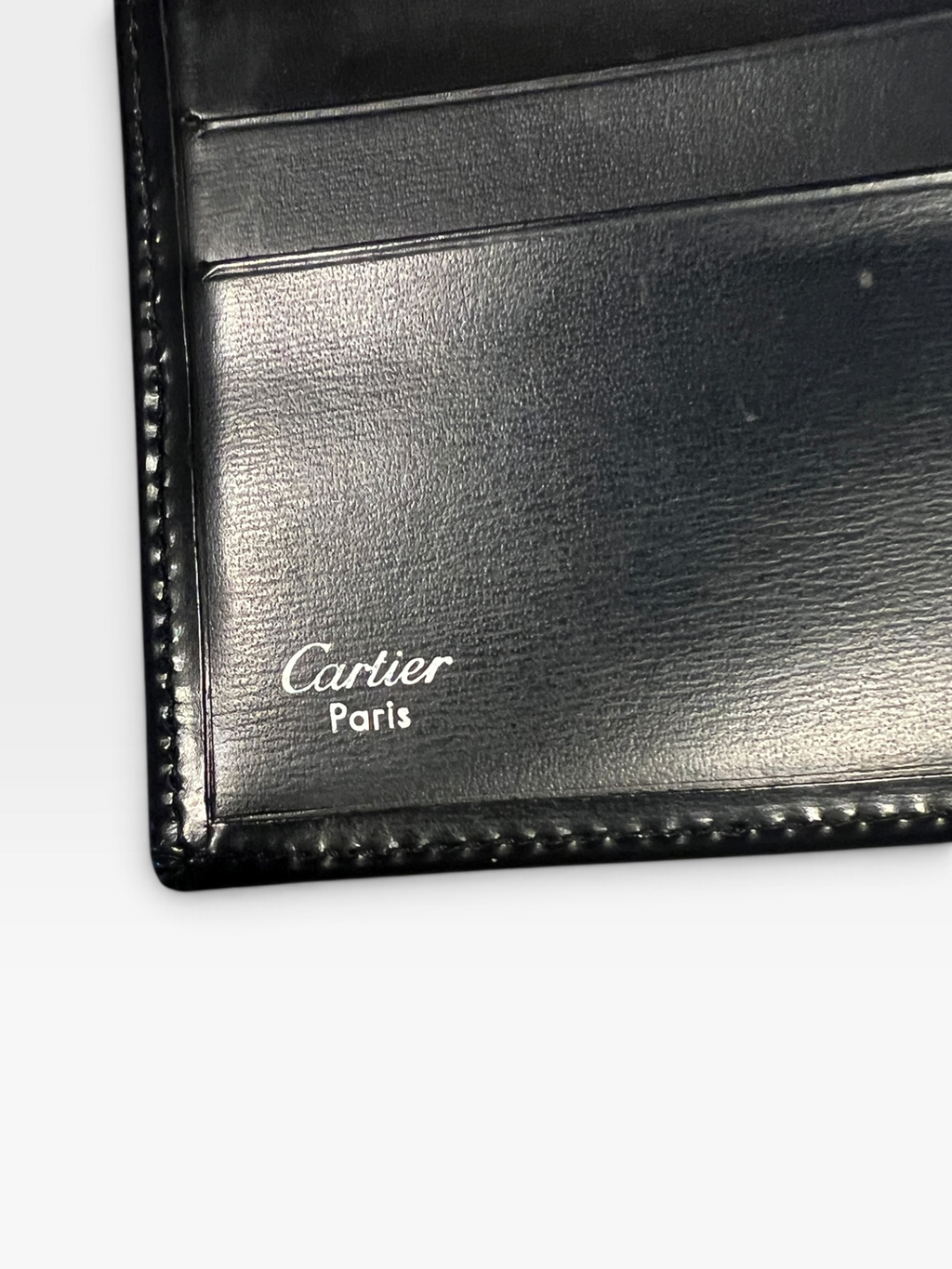 Cartier Must de Cartier Leather Bifold Wallet – Black
