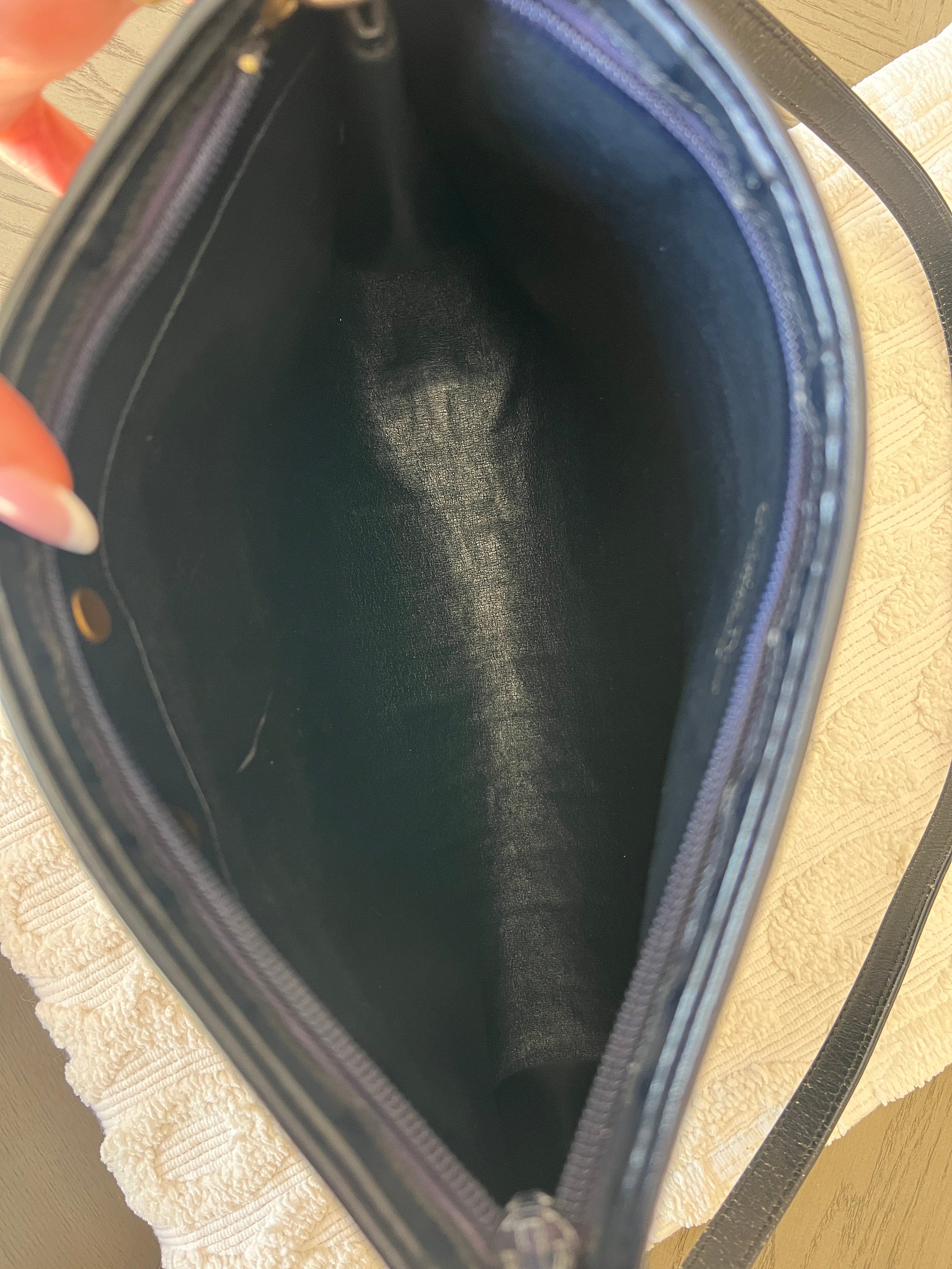 Christian Dior Trotter Canvas Shoulder Bag