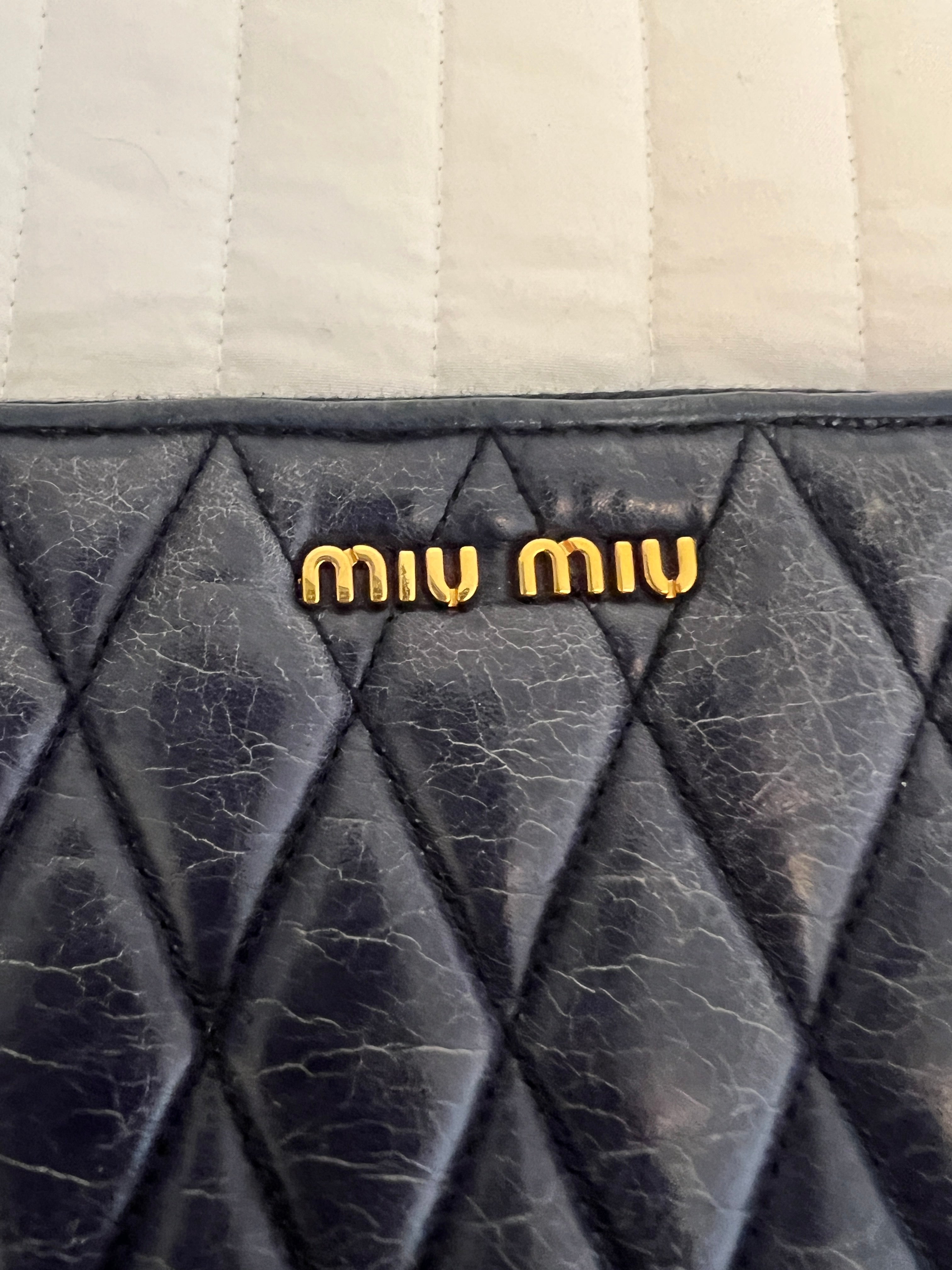 Miu Miu Navy Crossbody
