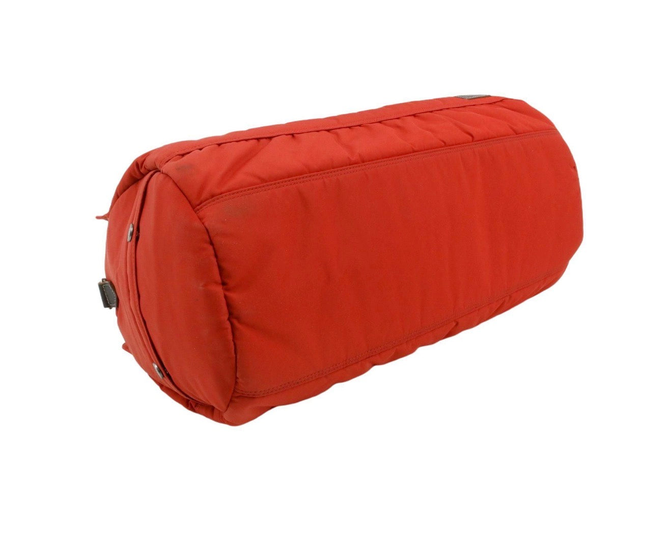 Burberry Blue Label red nylon 2-way Duffle Bag