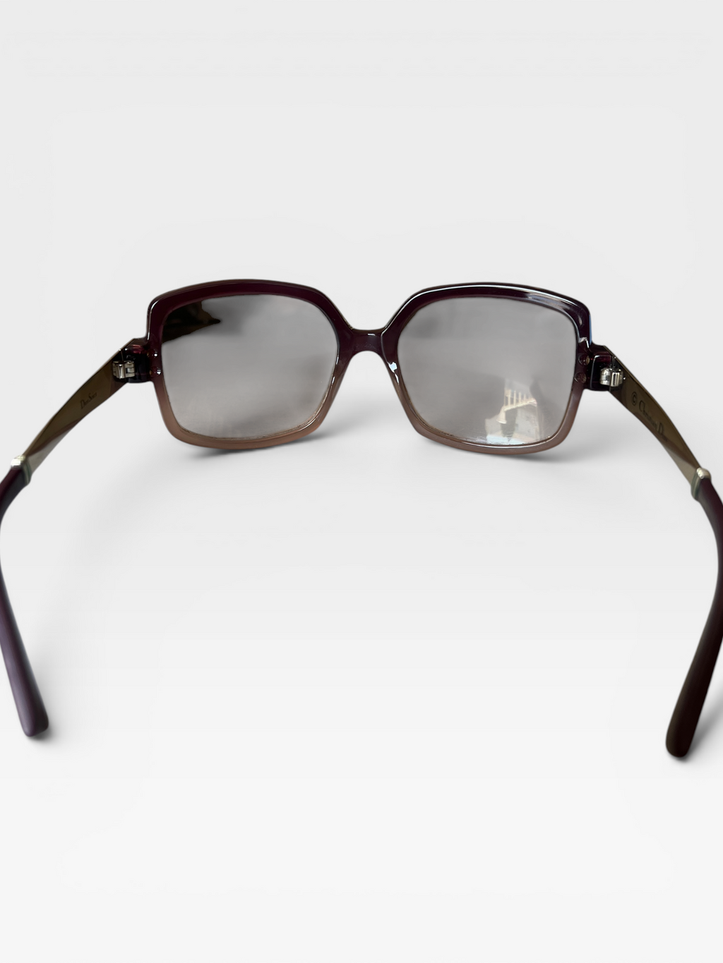 Christian Dior DiorSoReal Gradient Oversized Sunglasses – Plum Brown