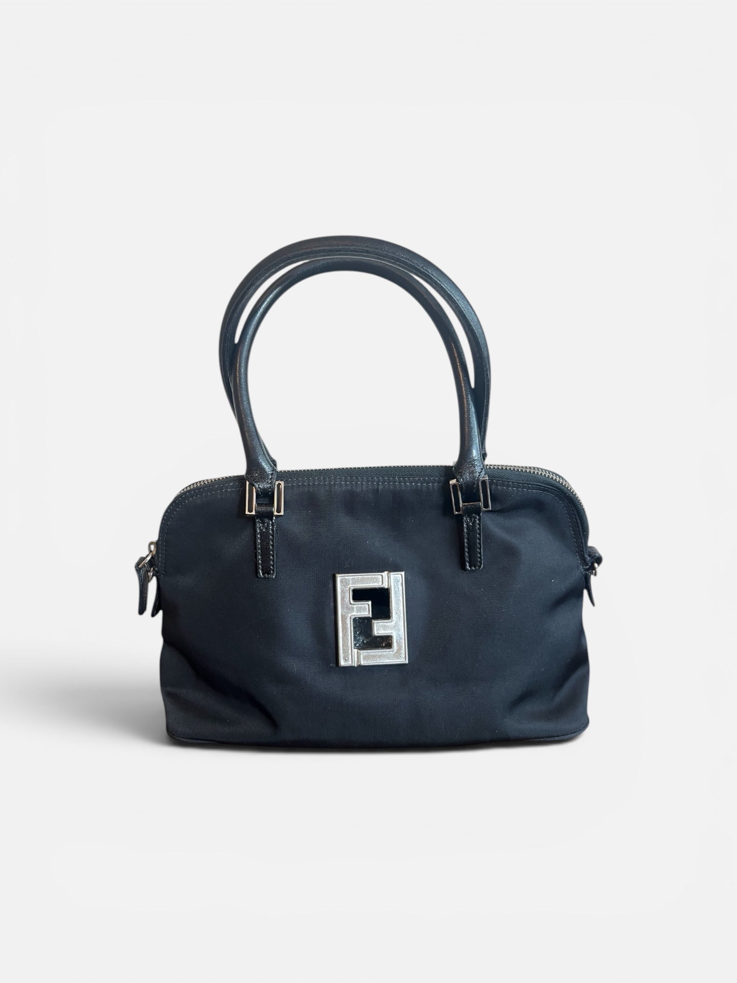 Fendi Mamma 2-Way Mini Boston Tote Bag