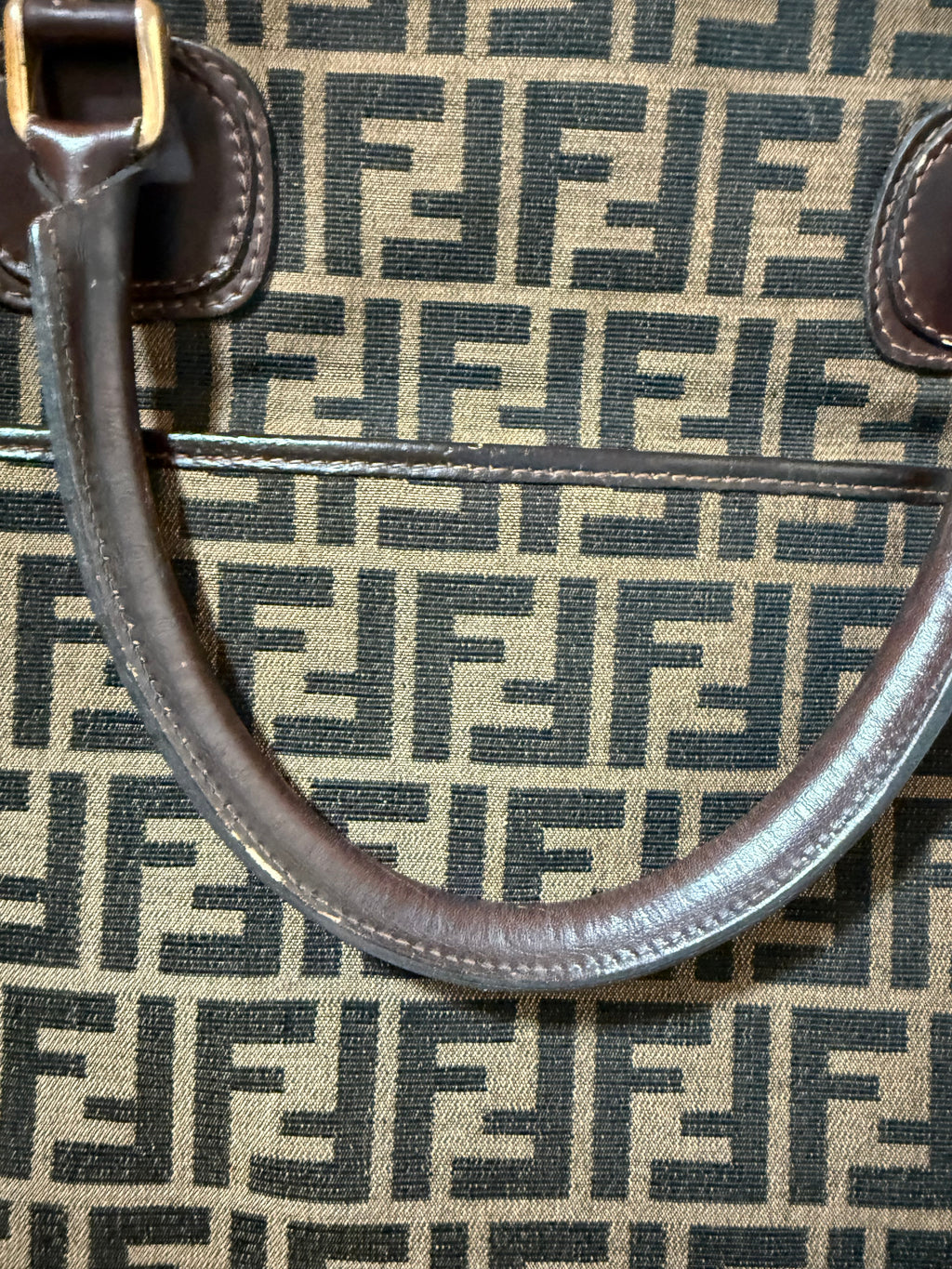 Fendi Zucca Canvas Tote – Brown FF Monogram