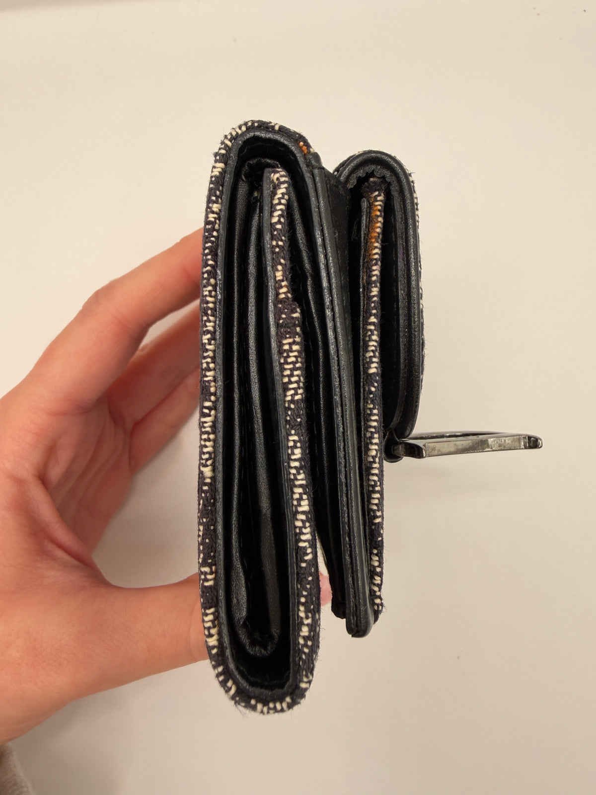 Christian Dior Saddle Trifold Wallet