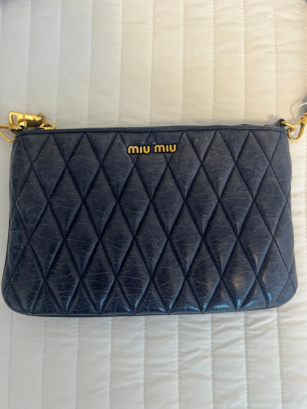 Miu Miu Navy Crossbody