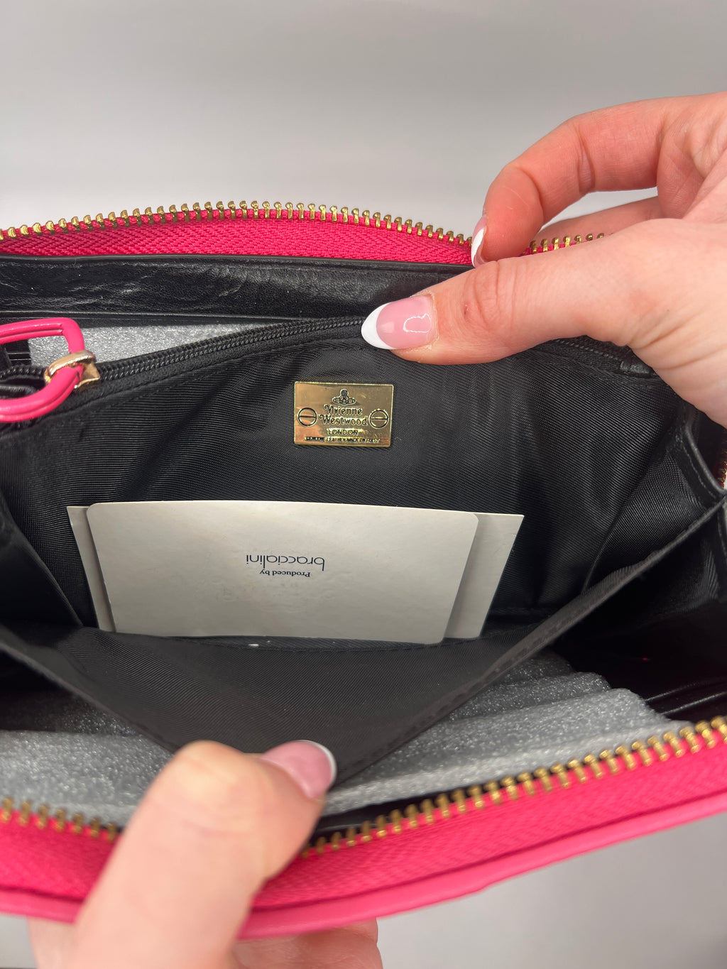 Vivienne Westwood Tartan Zip Around Wallet