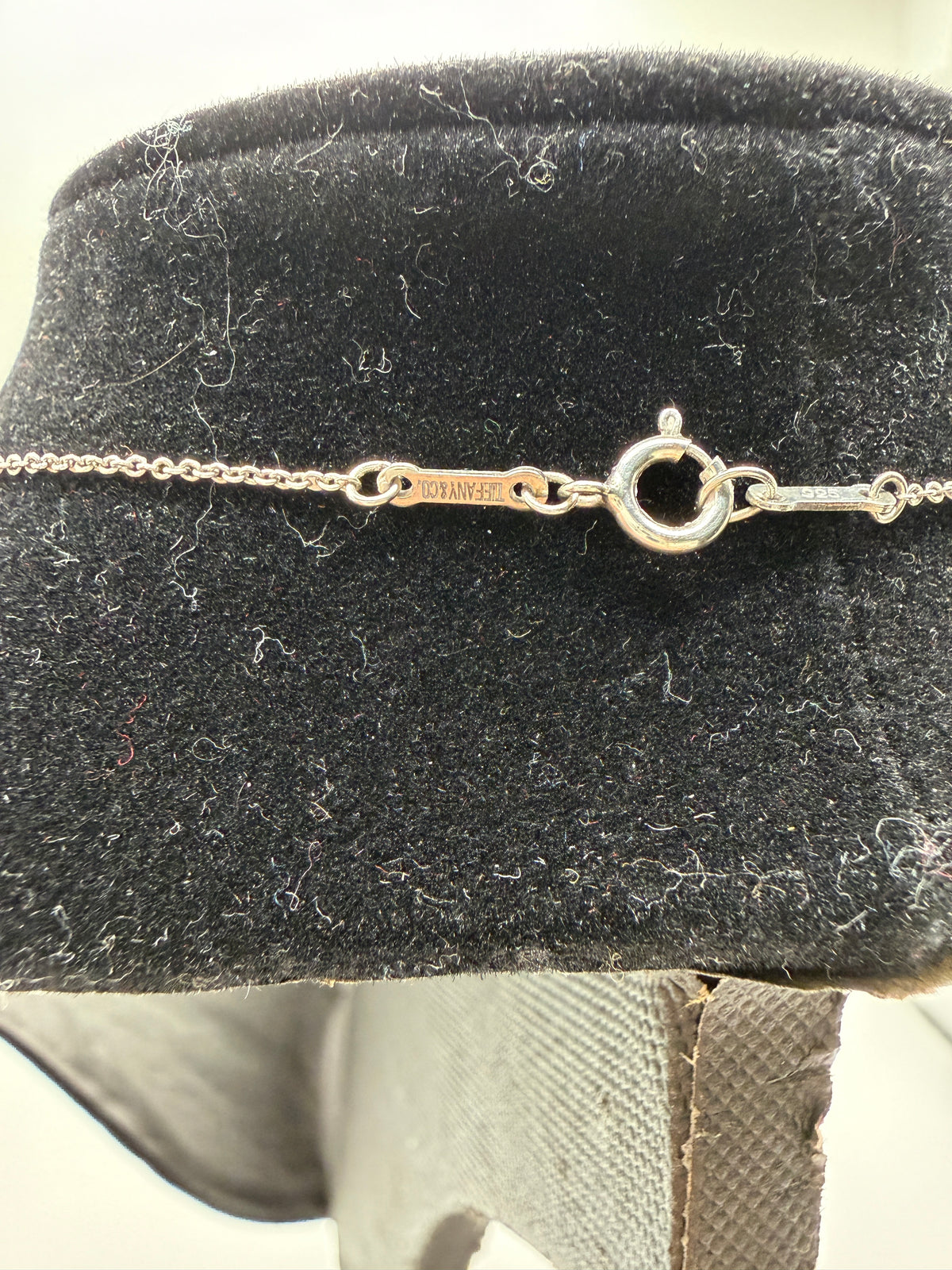 Tiffany & Co. Elsa Peretti Open Heart Pendant Necklace