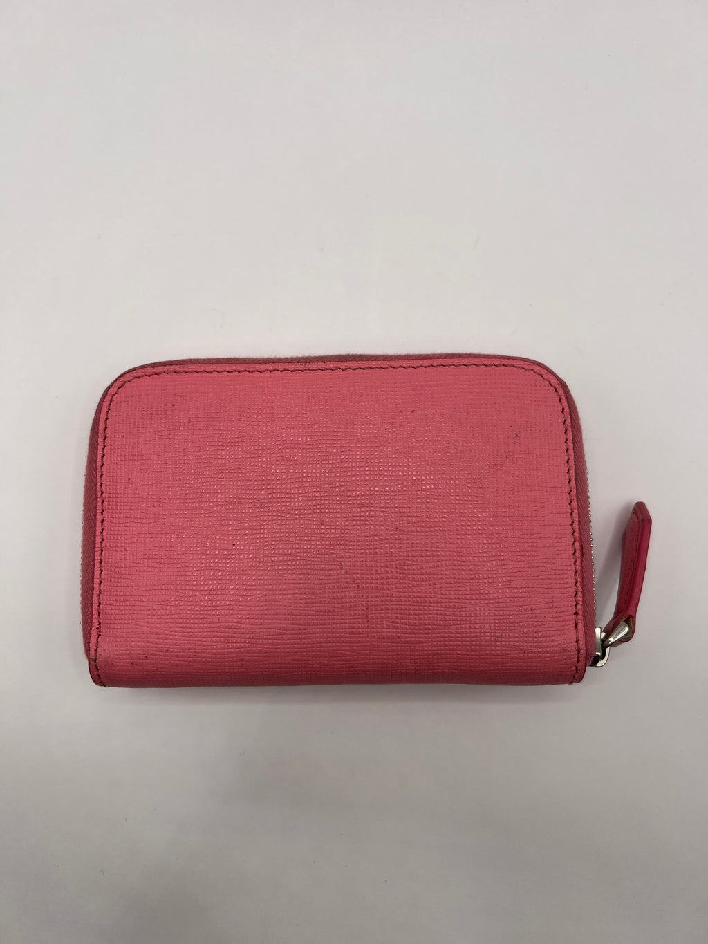 Fendi Pink Monster Eyes Compact Leather Wallet