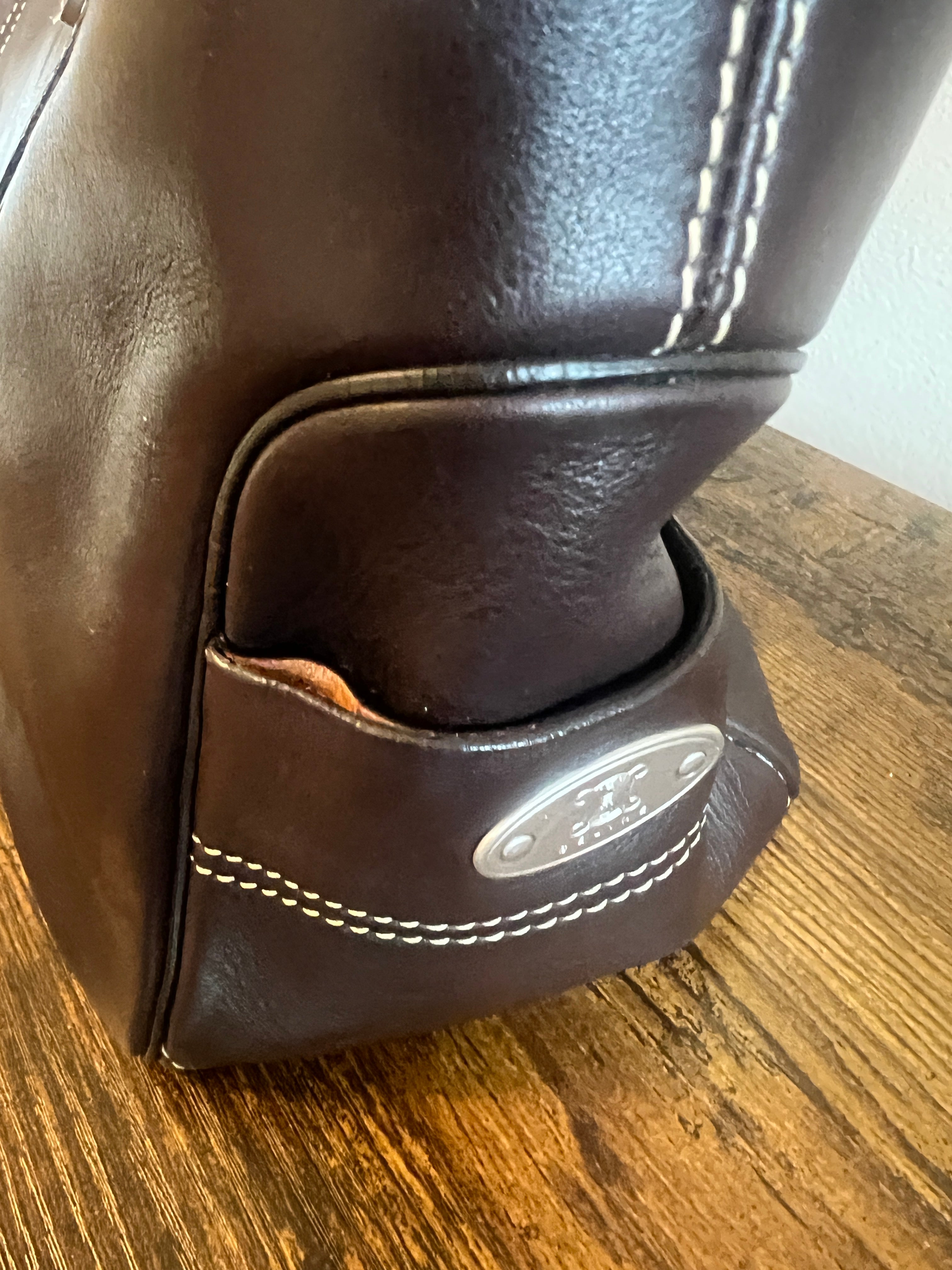 Celine Brown Leather Boogie Bag