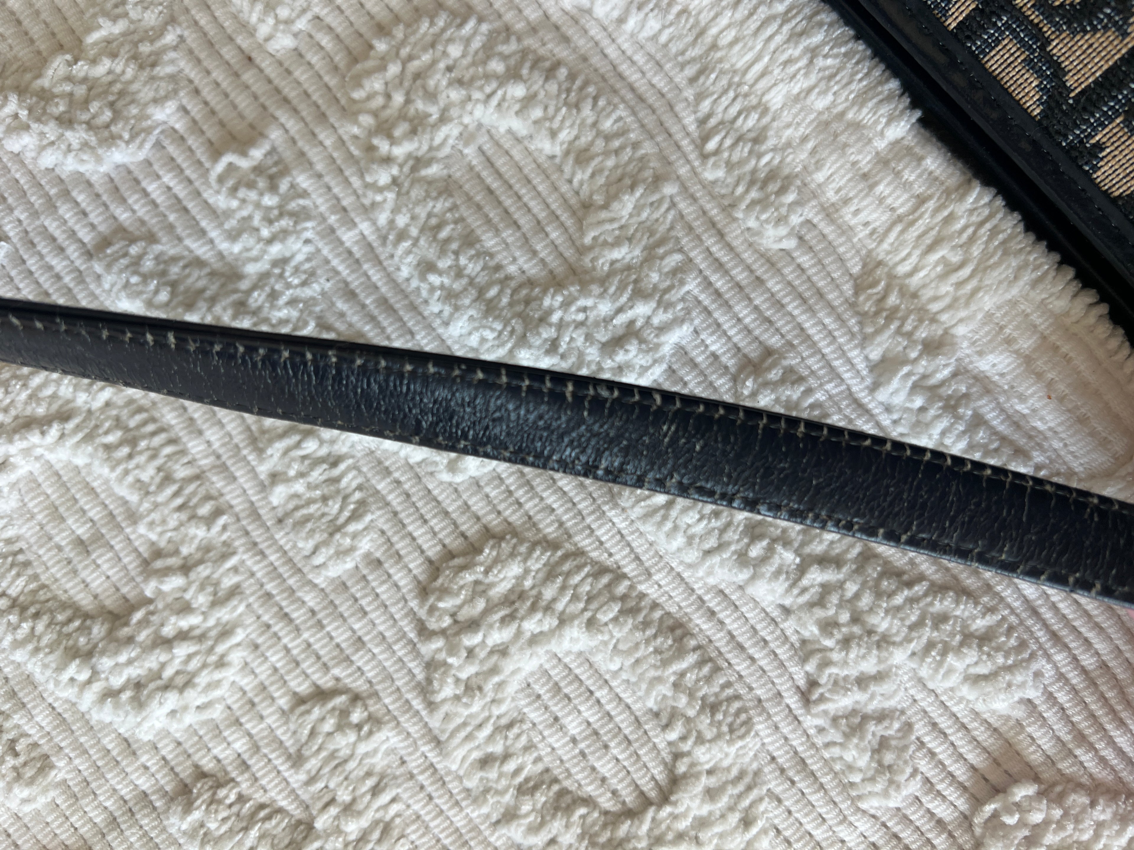 Christian Dior Trotter Canvas Shoulder Bag