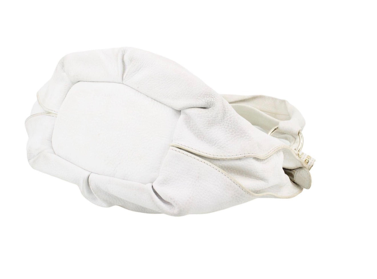 Celine Bittersweet Medium Leather Shoulder Bag – White