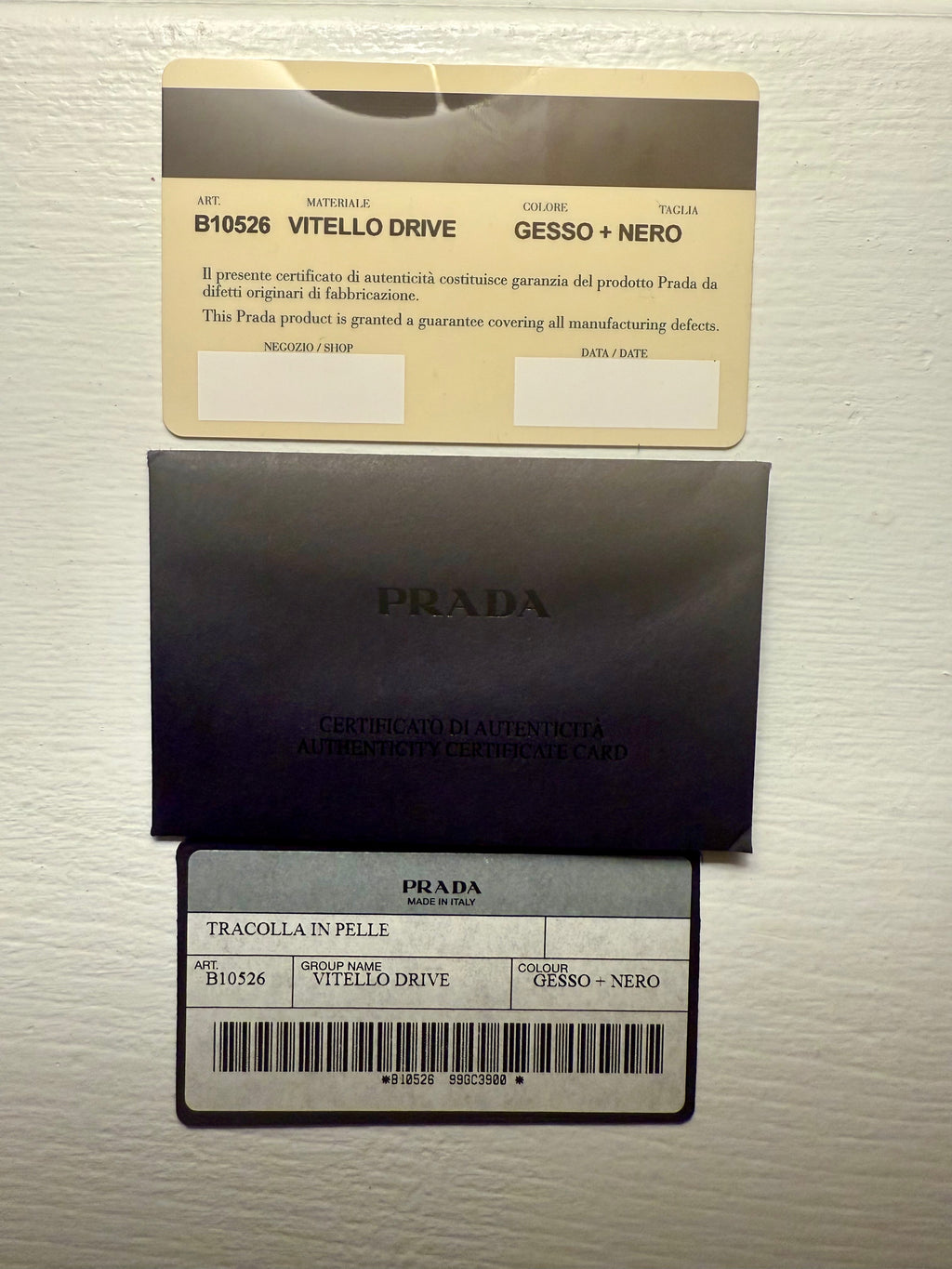 Prada Vitello Drive Shoulder bag