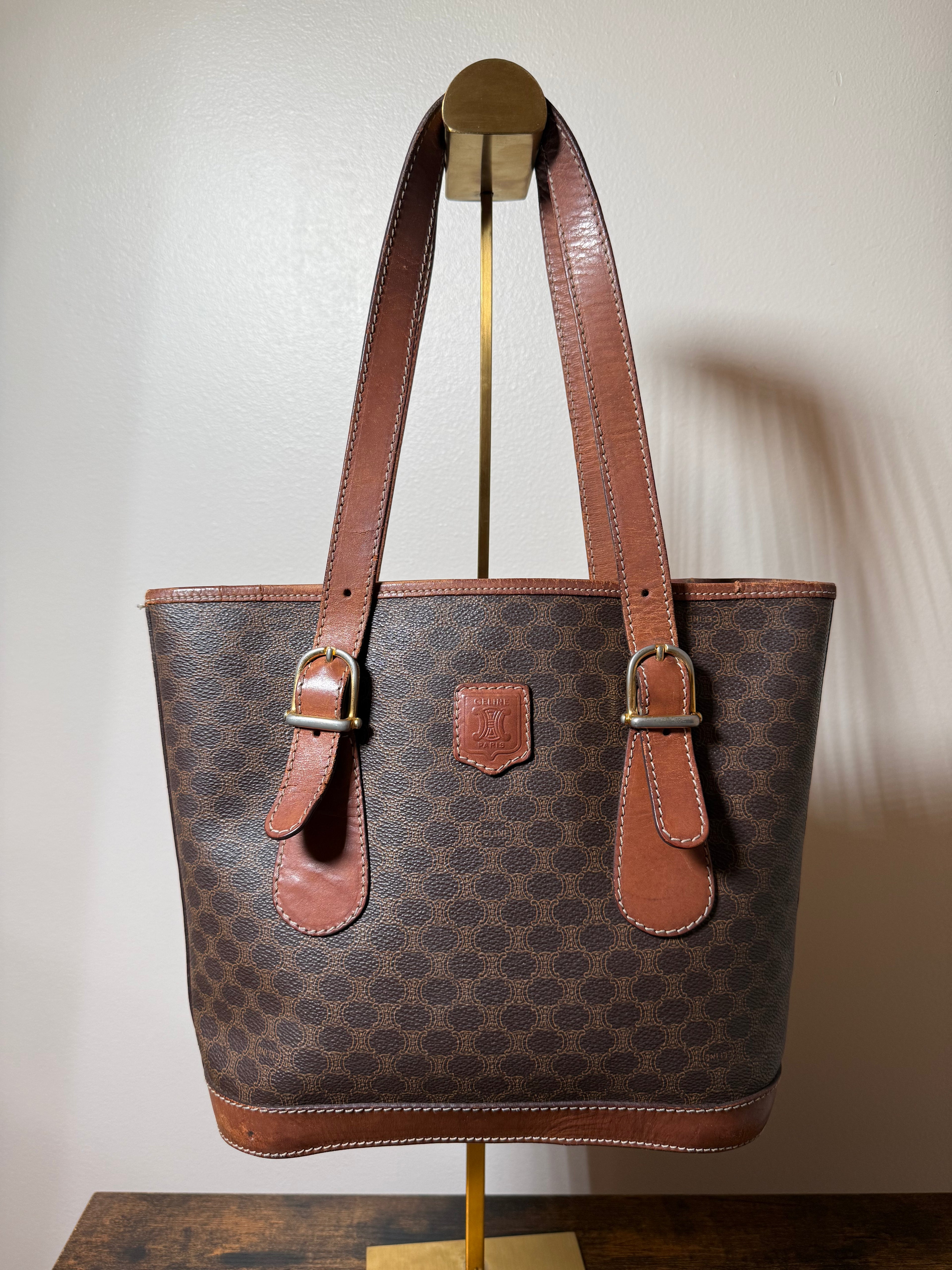 Celine Vintage Macadam Tote