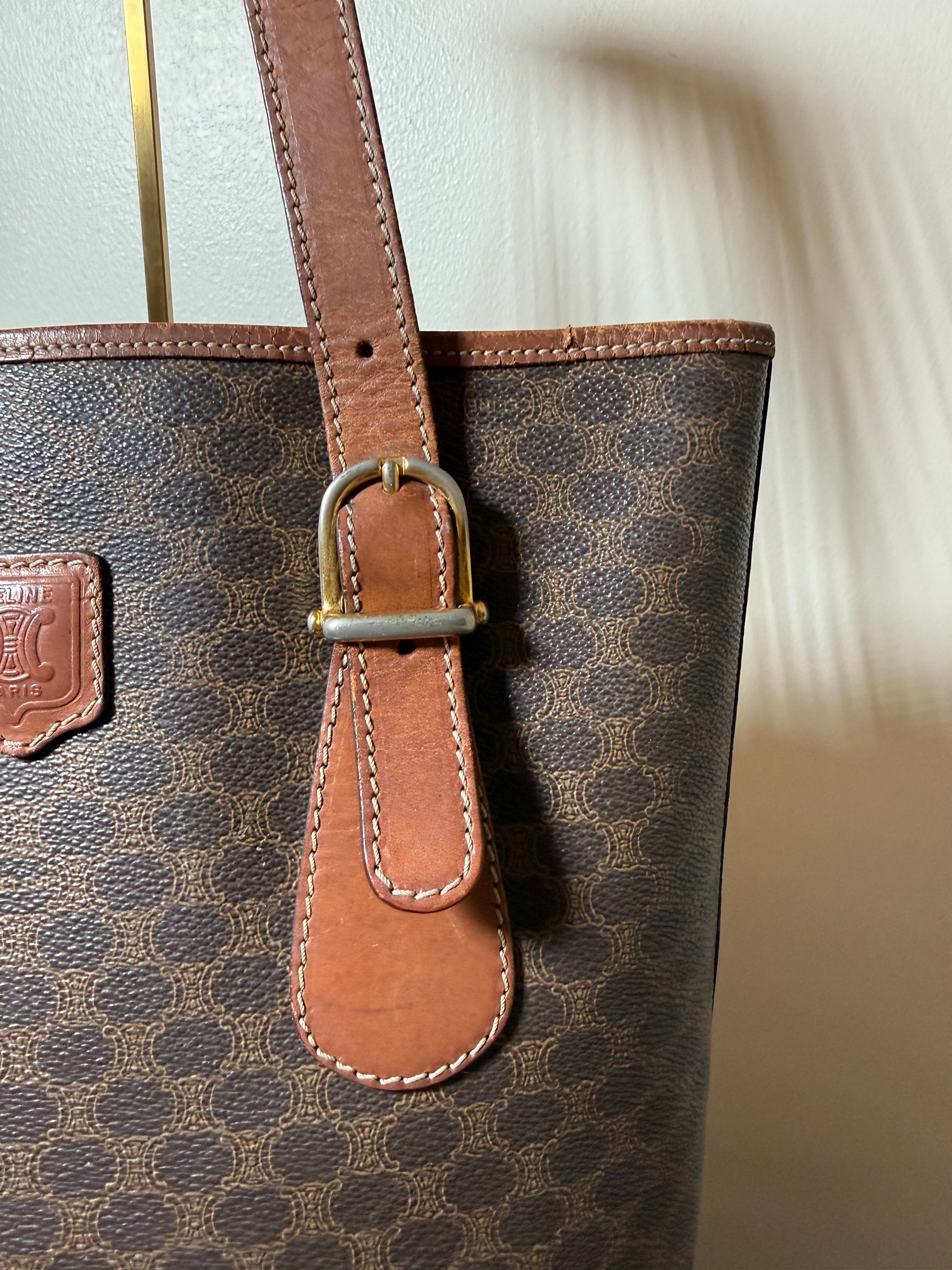 Celine Vintage Macadam Tote