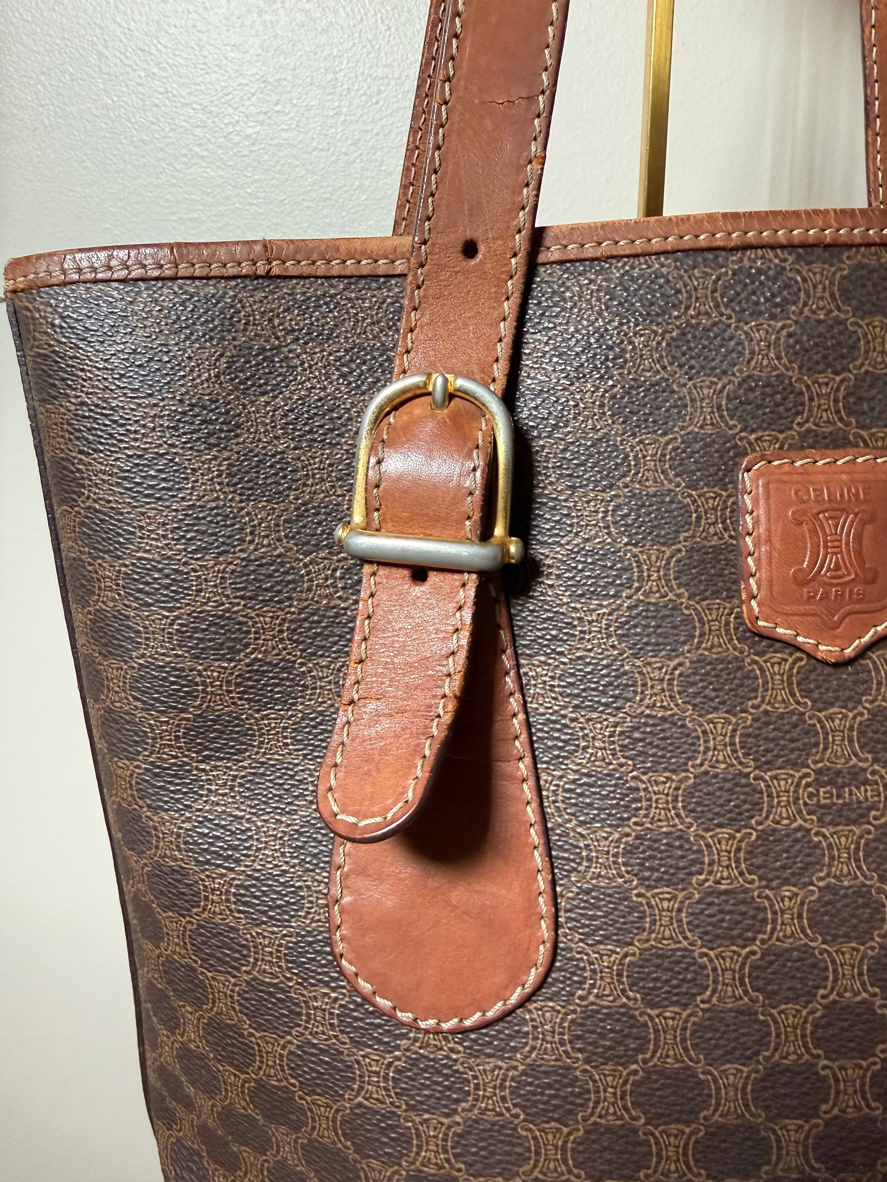 Celine Vintage Macadam Tote