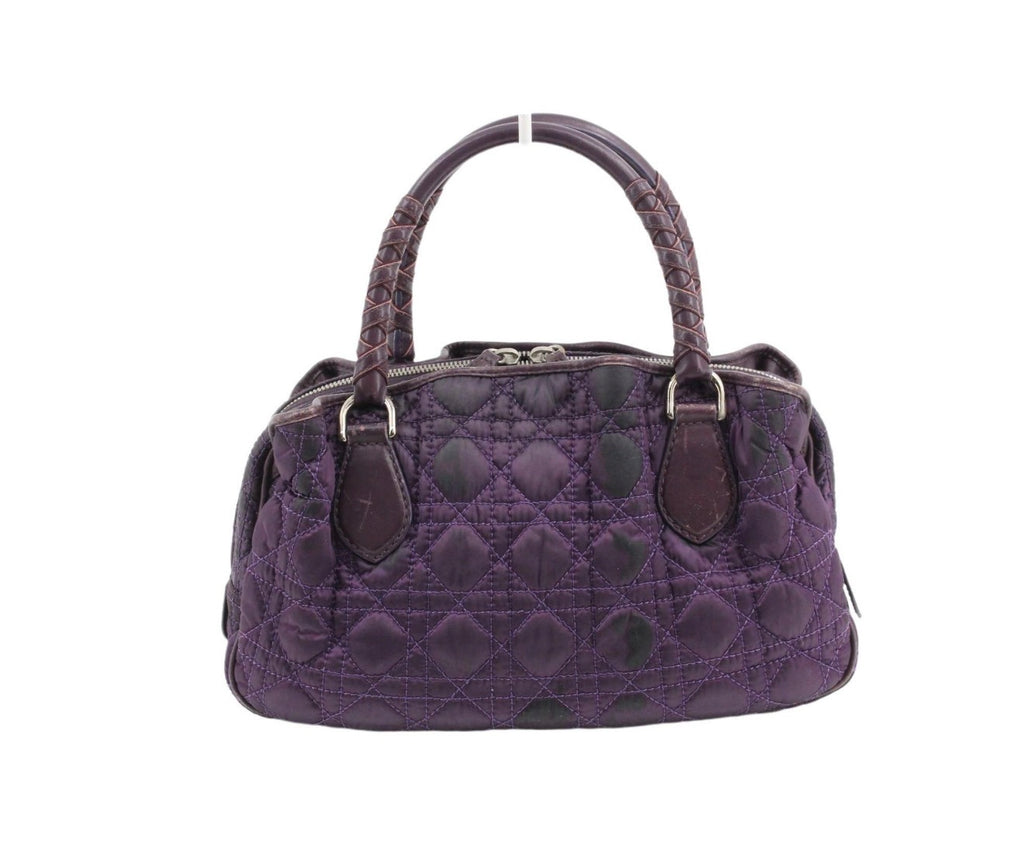 Christian Dior Cannage Purple Bag