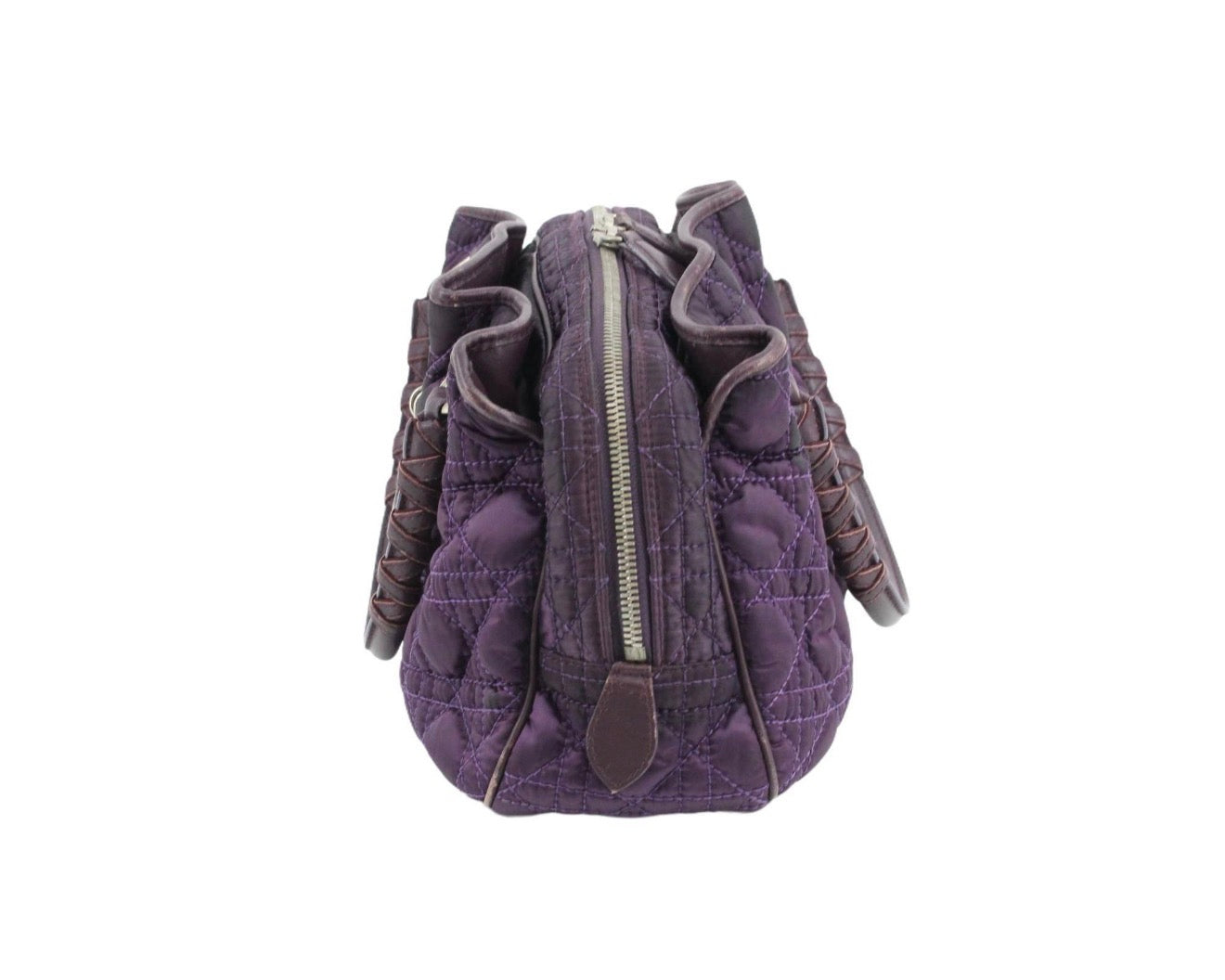 Christian Dior Cannage Purple Bag