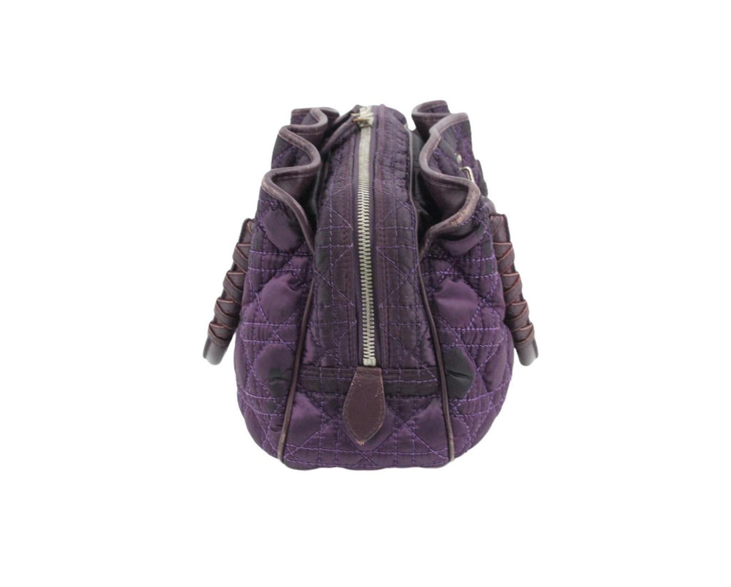 Christian Dior Cannage Purple Bag