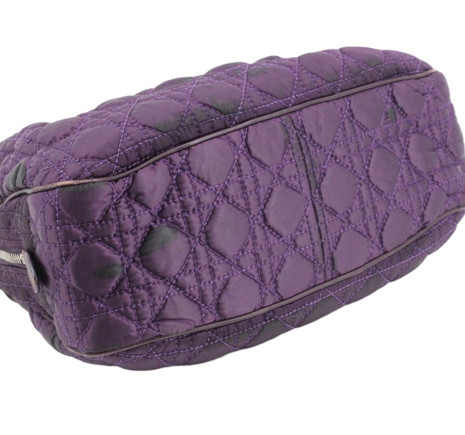 Christian Dior Cannage Purple Bag