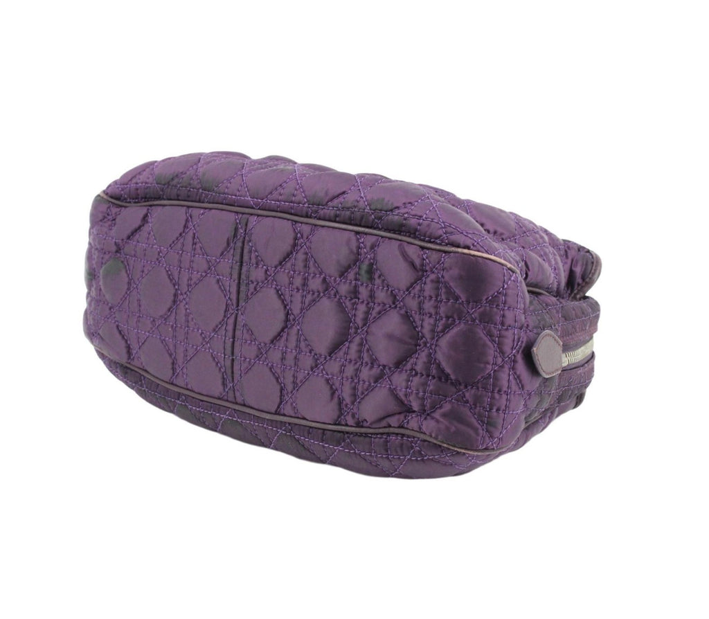 Christian Dior Cannage Purple Bag