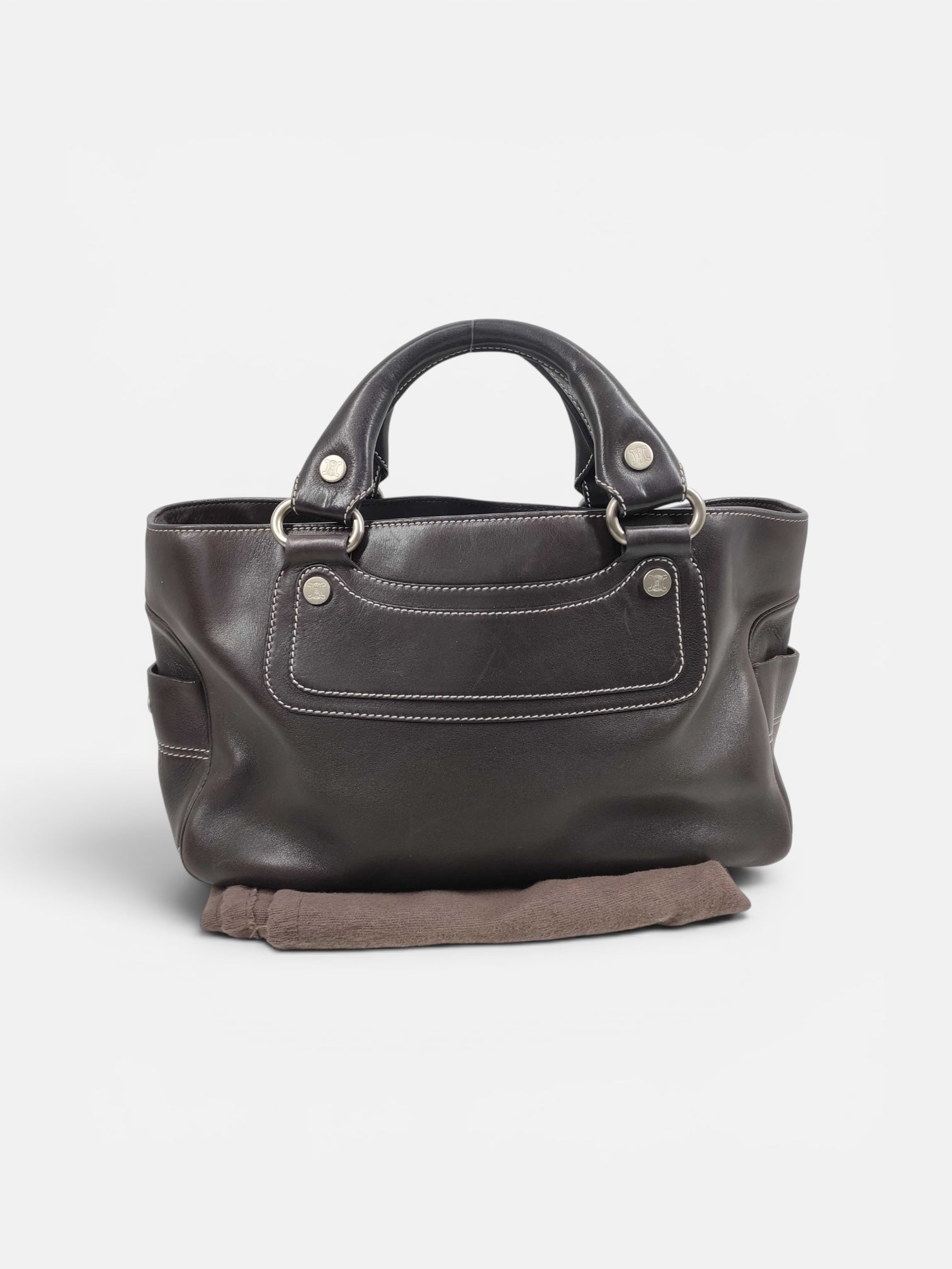 Celine Brown Leather Boogie Bag