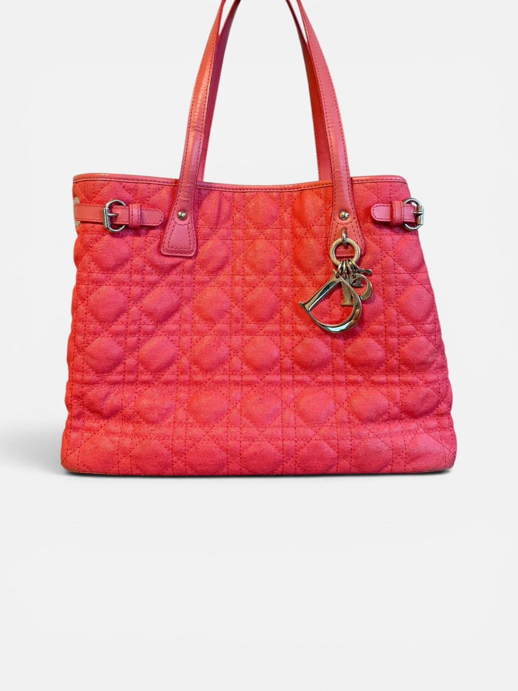 Christian Dior Paris Panarea Cannage Lady Tote Bag