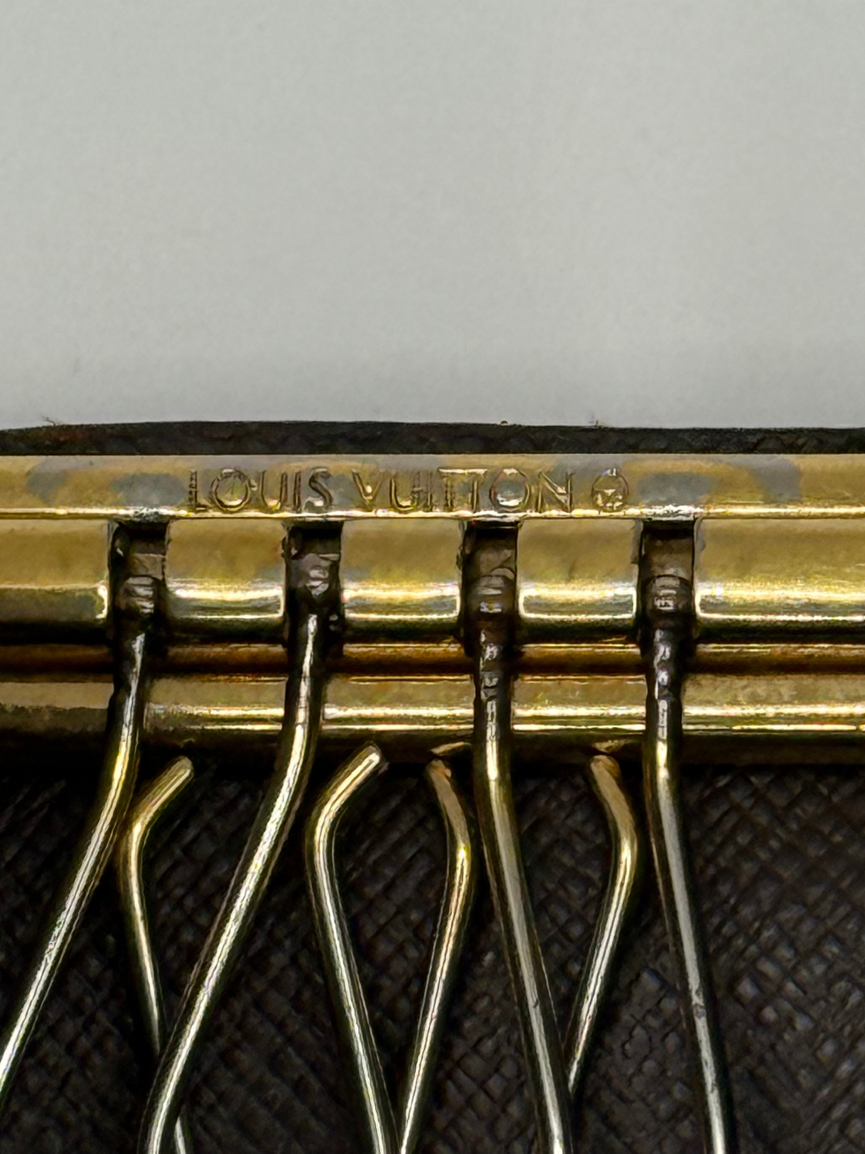 Louis Vuitton 4 Key Holder – Damier Ebene Canvas