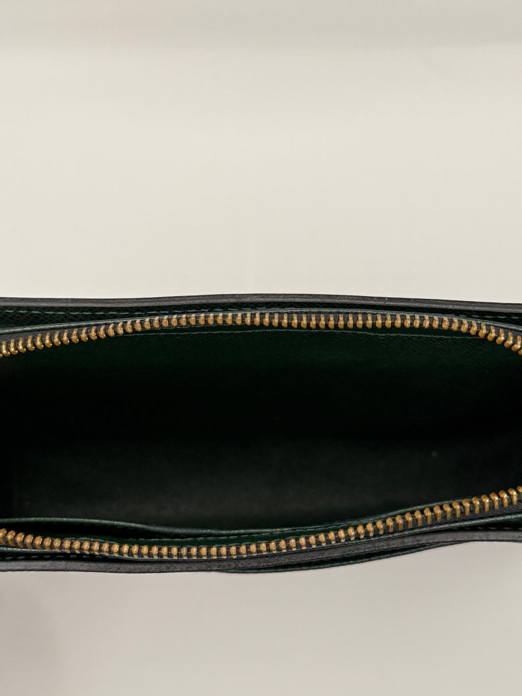 Louis Vuitton Taiga Green Baikal Clutch Wristlet