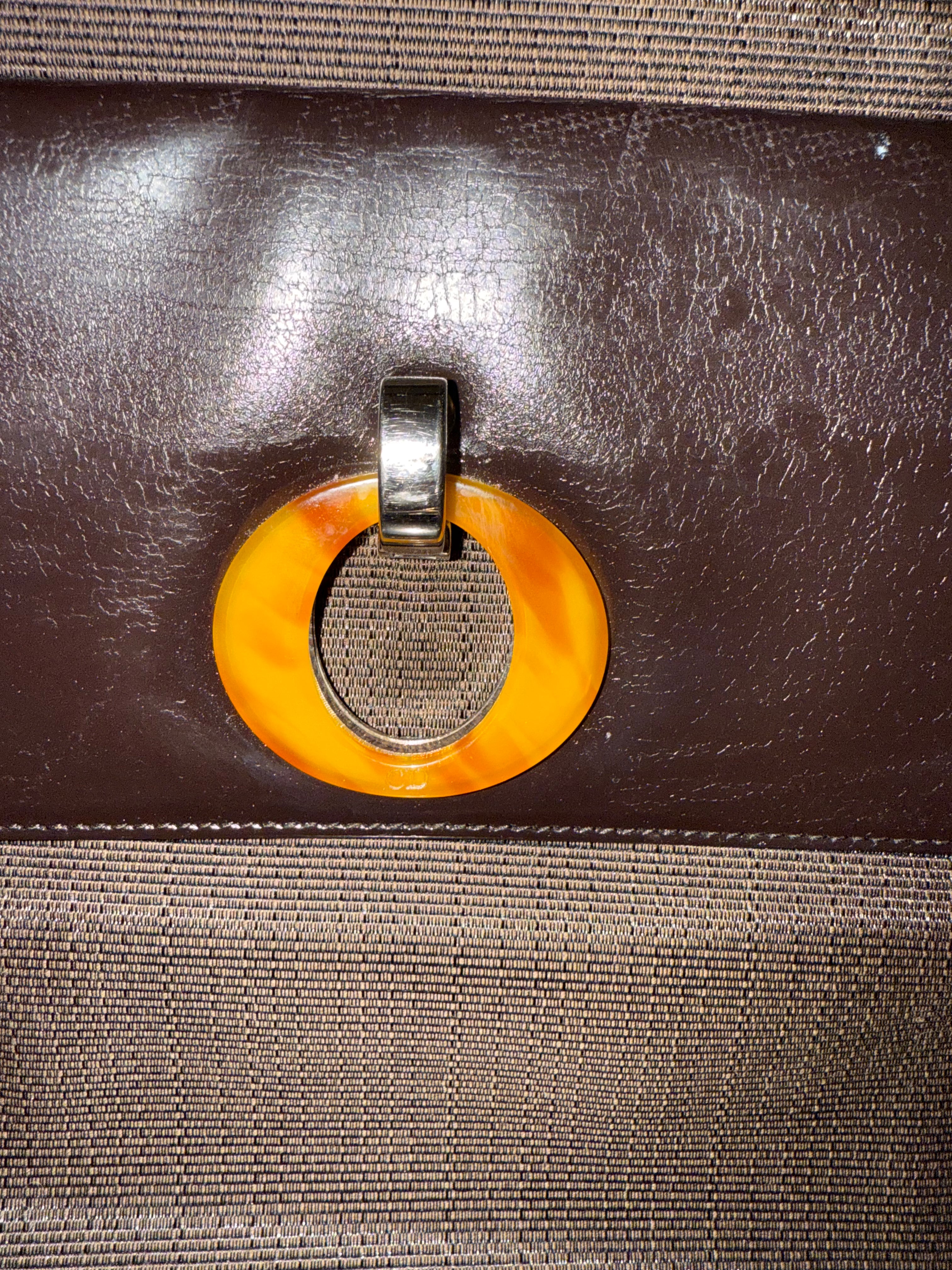 Christian Dior Paris Vintage Top Handle Tote