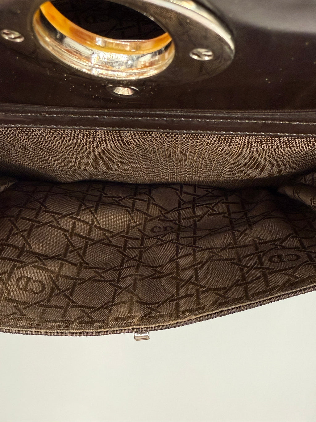 Christian Dior Paris Vintage Top Handle Tote