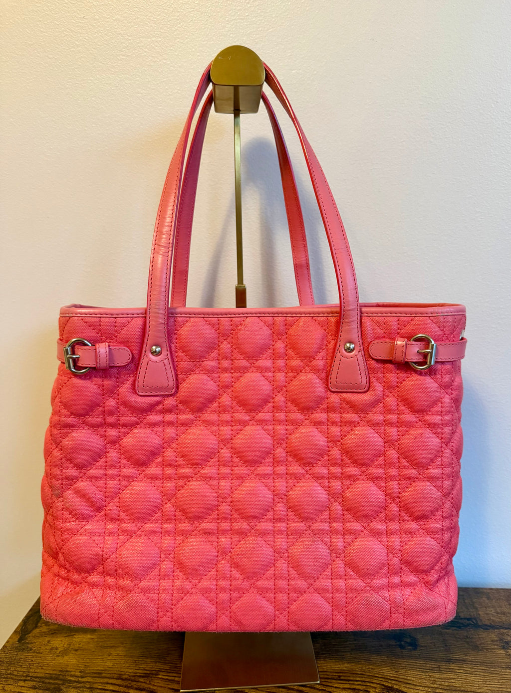 Christian Dior Paris Panarea Cannage Lady Tote Bag
