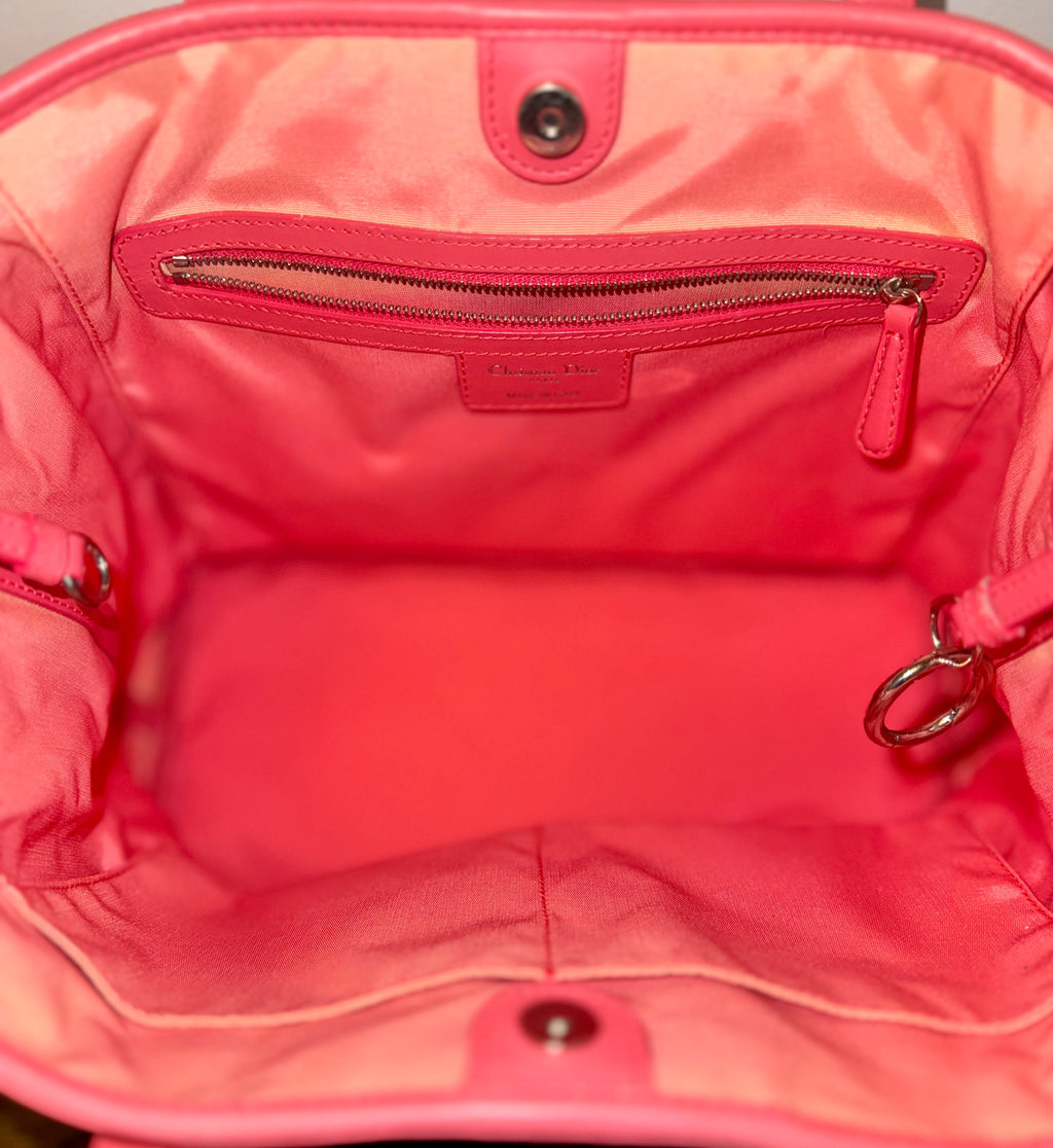 Christian Dior Paris Panarea Cannage Lady Tote Bag